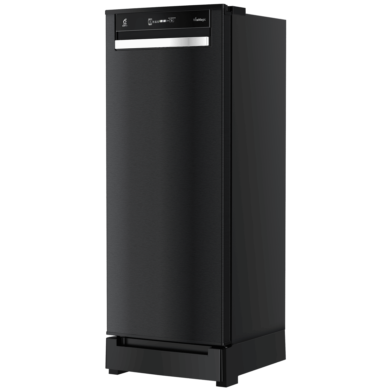 Whirlpool Vitamagic Pro 207 Litres 3 Star Direct Cool Single Door Refrigerator with 6th Sense Intellifrost Technology (73817, Gravity Black) Whirlpool Vitamagic Pro 207 Litres 3 Star Direct Cool Single Door Refrigerator with 6th Sense Intellifrost Technology (73817, Gravity Black)_6
