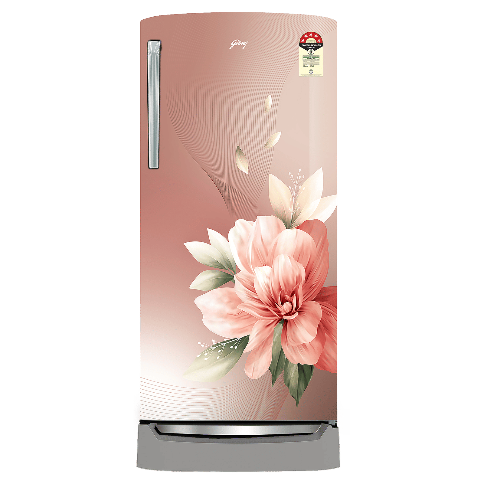 Godrej Marvel 194 Litres 5 Star Direct Cool Single Door Refrigerator with Advanced Capillary Technology (52141501SD03858, Rose Bloom) Godrej Marvel 194 Litres 5 Star Direct Cool Single Door Refrigerator with Advanced Capillary Technology (52141501SD03858, Rose Bloom)_1