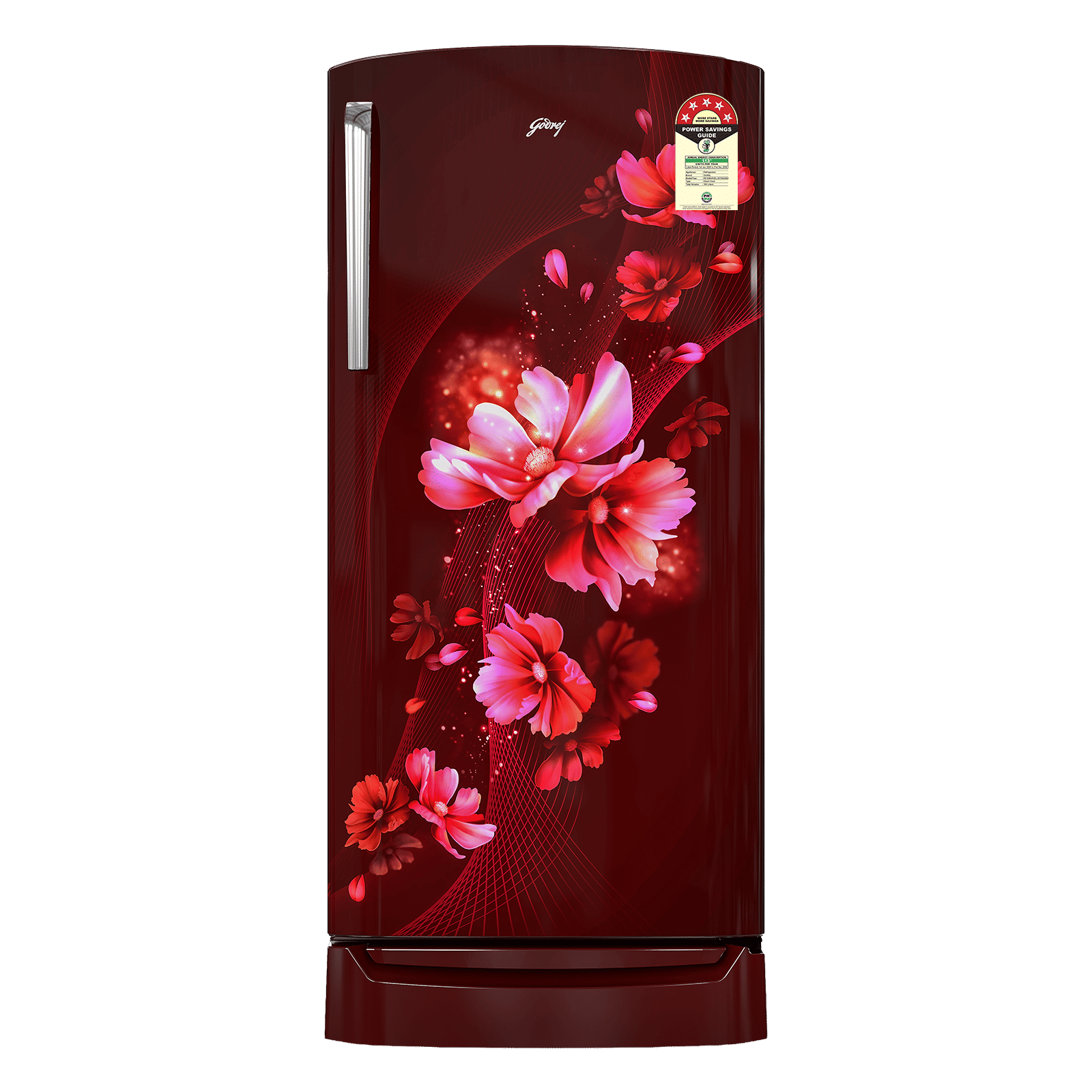 Godrej Marvel 184 Litres 5 Star Direct Cool Single Door Refrigerator with Advanced Capillary Technology (52141501SD03928, Aria Wine) Godrej Marvel 184 Litres 5 Star Direct Cool Single Door Refrigerator with Advanced Capillary Technology (52141501SD03928, Aria Wine)_1