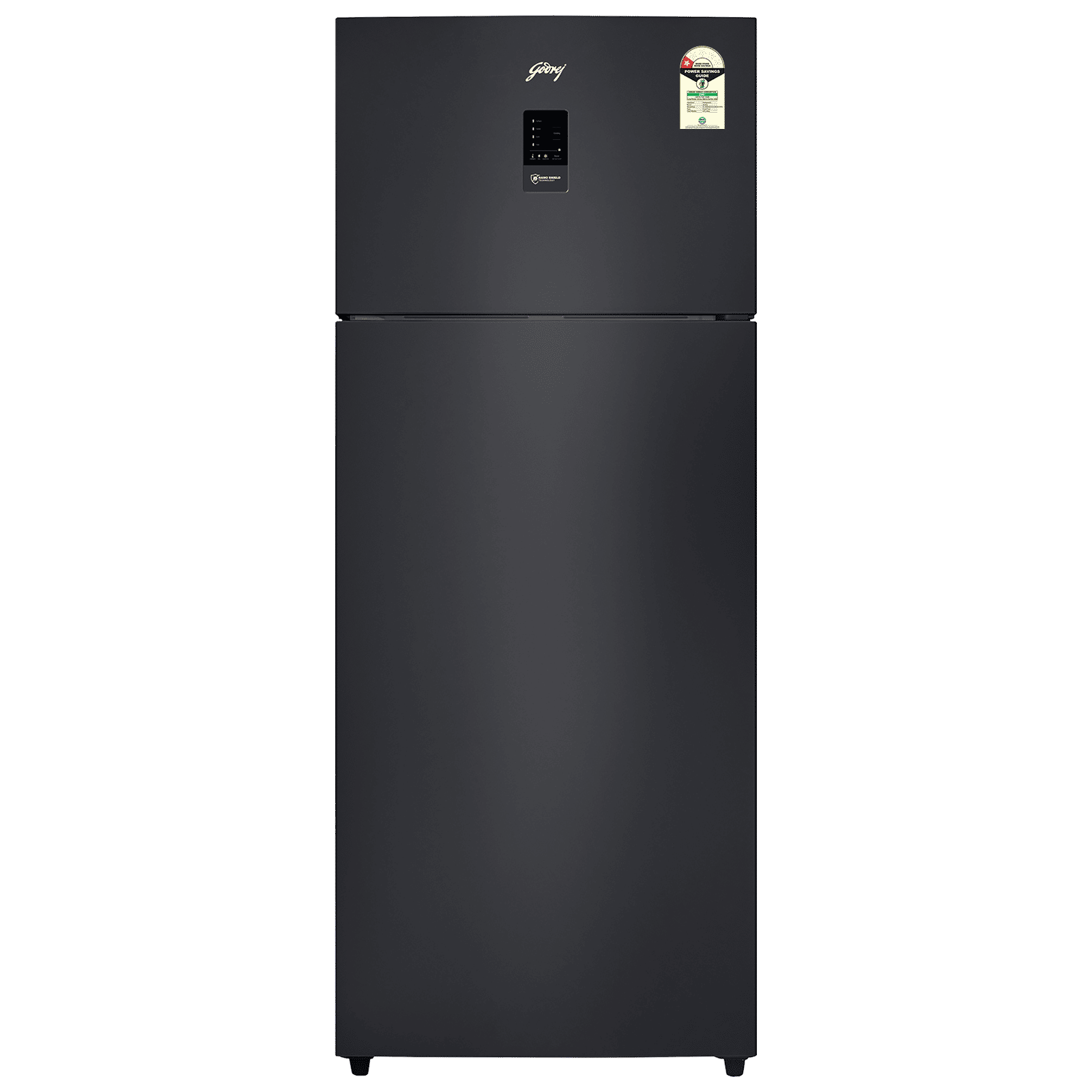 Godrej Regalis 472 Litres 1 Star Frost Free Double Door Refrigerator with Nano Shield Technology (52141501SD03995, Matt Black) Godrej Regalis 472 Litres 1 Star Frost Free Double Door Refrigerator with Nano Shield Technology (52141501SD03995, Matt Black)_1