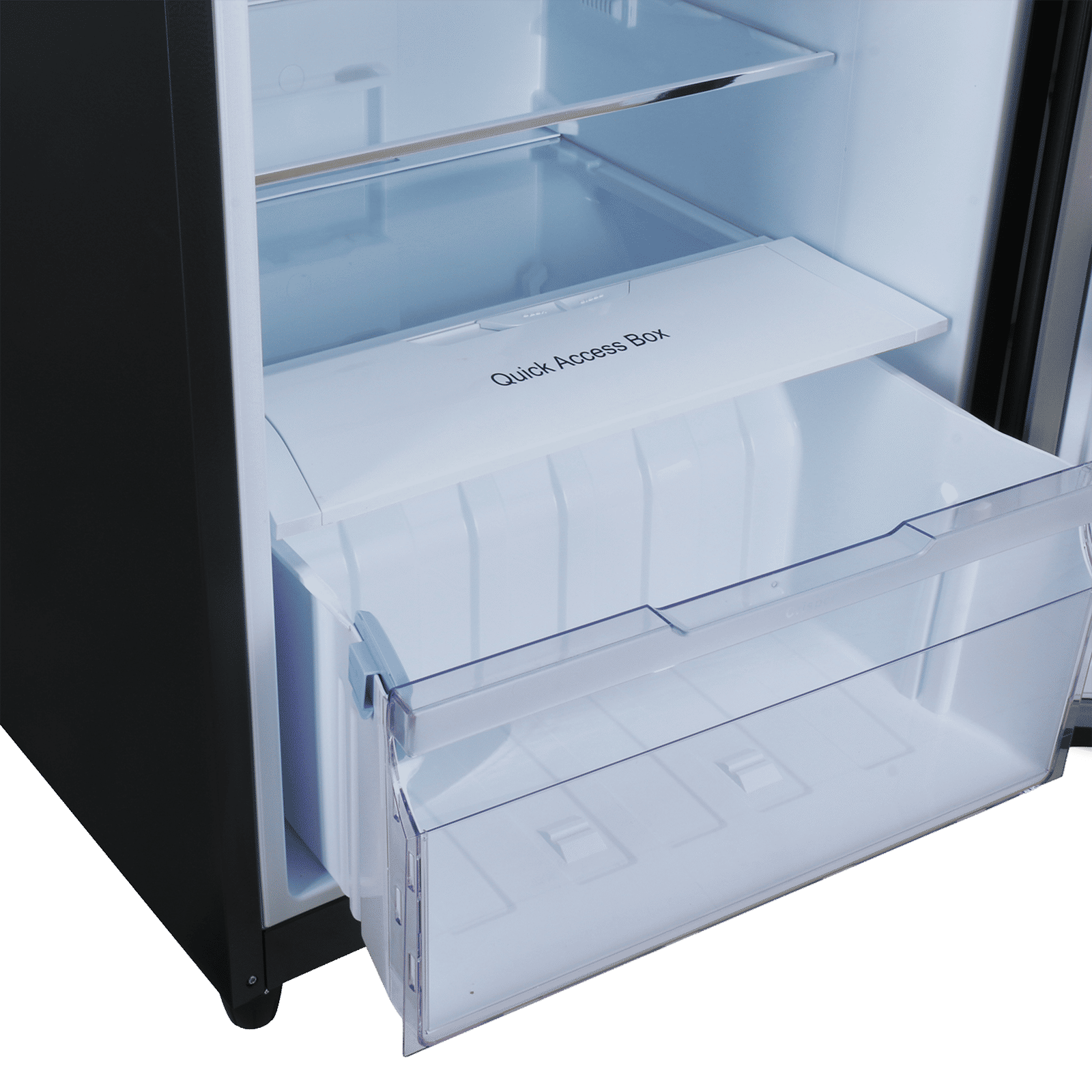 Godrej Vibe 330 Litres 2 Star Frost Free Double Door Convertible Refrigerator with Nano Shield Technology (52141501SD03928, Matt Black) Godrej Vibe 330 Litres 2 Star Frost Free Double Door Convertible Refrigerator with Nano Shield Technology (52141501SD03928, Matt Black)_8