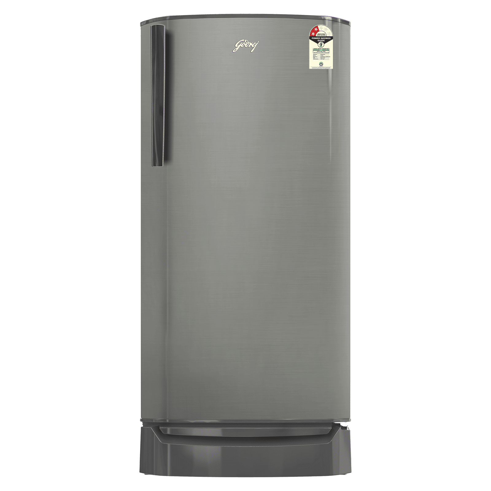 Godrej Rio Plus 183 Litres 2 Star Direct Cool Single Door Refrigerator with Turbo Cool Technology (52141501SD03938, Steel Glow) Godrej Rio Plus 183 Litres 2 Star Direct Cool Single Door Refrigerator with Turbo Cool Technology (52141501SD03938, Steel Glow)_1