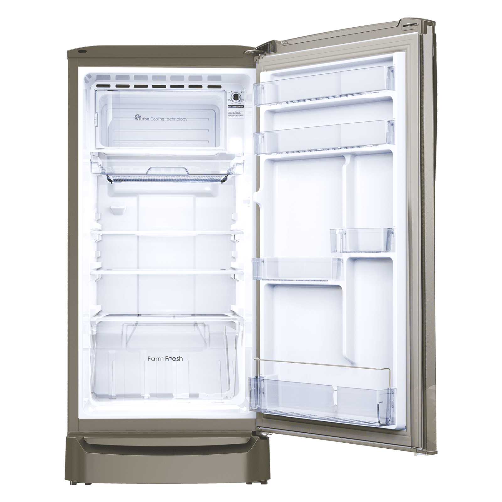 Godrej Rio Plus 183 Litres 2 Star Direct Cool Single Door Refrigerator with Turbo Cool Technology (52141501SD03938, Steel Glow) Godrej Rio Plus 183 Litres 2 Star Direct Cool Single Door Refrigerator with Turbo Cool Technology (52141501SD03938, Steel Glow)_6