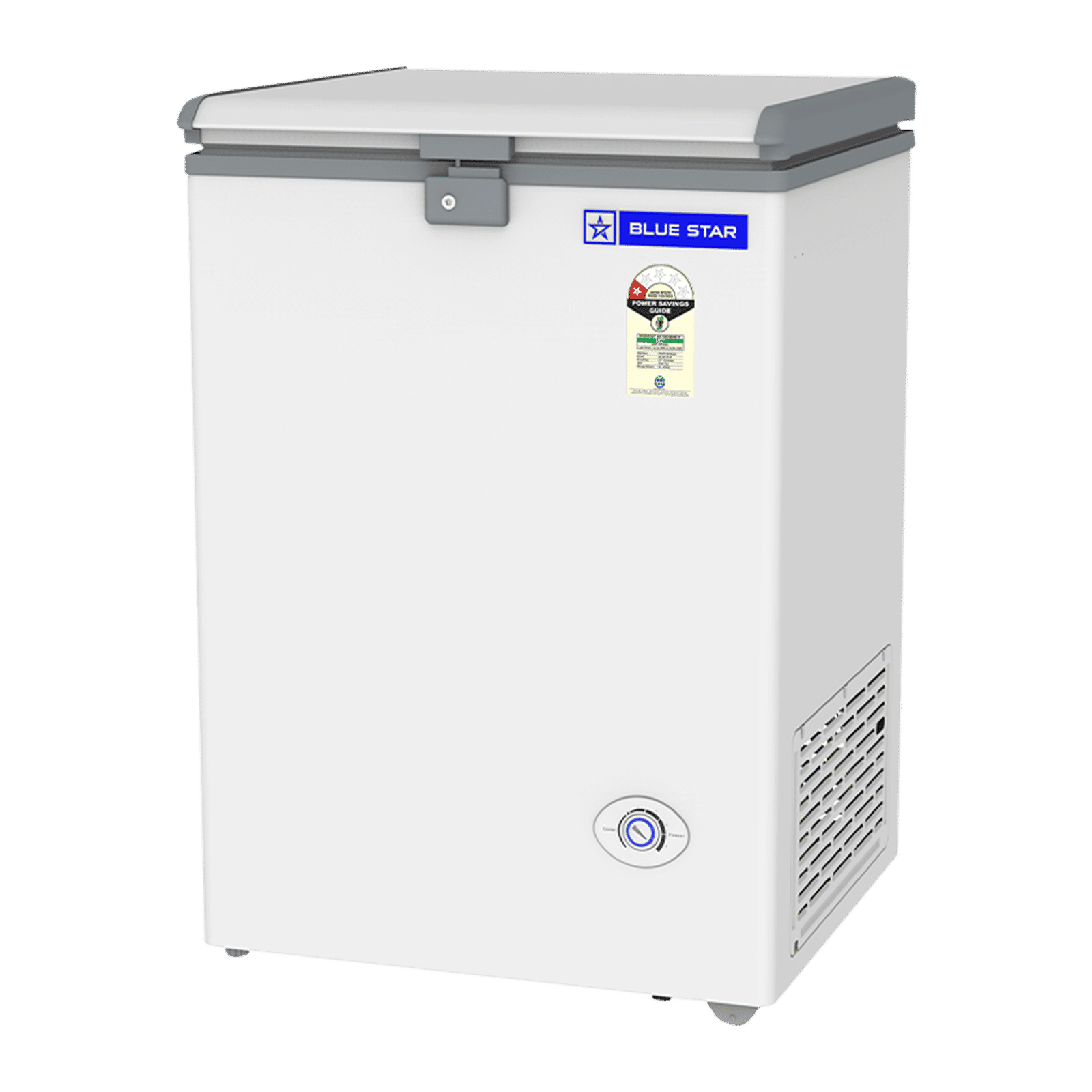 Blue Star N Series 63 Litres 1 Star Direct Cool Single Door Deep Freezer with Quadracool Technology (HT1-N75, White) Blue Star N Series 63 Litres 1 Star Direct Cool Single Door Deep Freezer with Quadracool Technology (HT1-N75, White)_5