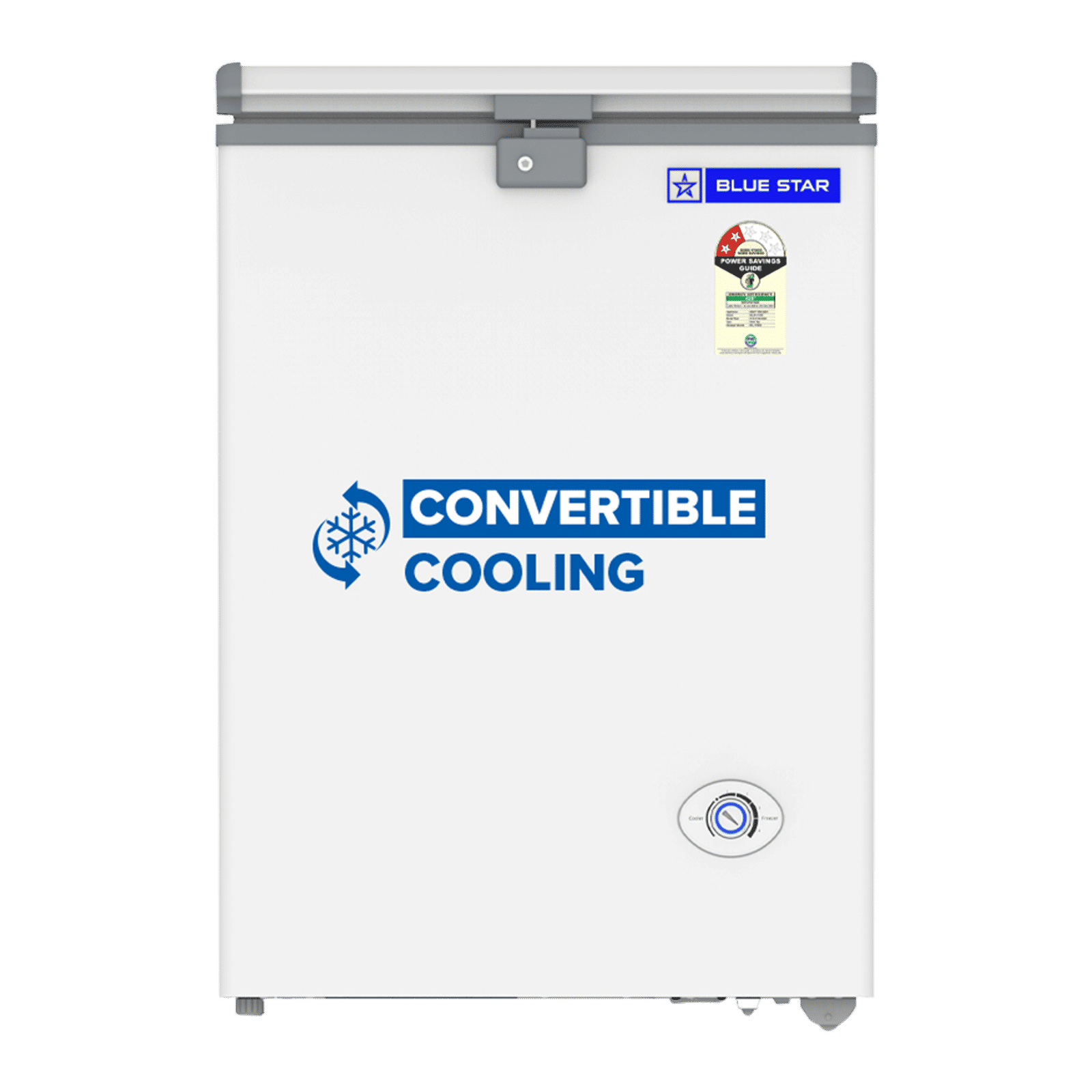 Blue Star N Series 99 Litres 2 Star Direct Cool Single Door Deep Freezer with Quadracool Technology (HT2-N130, White) Blue Star N Series 99 Litres 2 Star Direct Cool Single Door Deep Freezer with Quadracool Technology (HT2-N130, White)_1