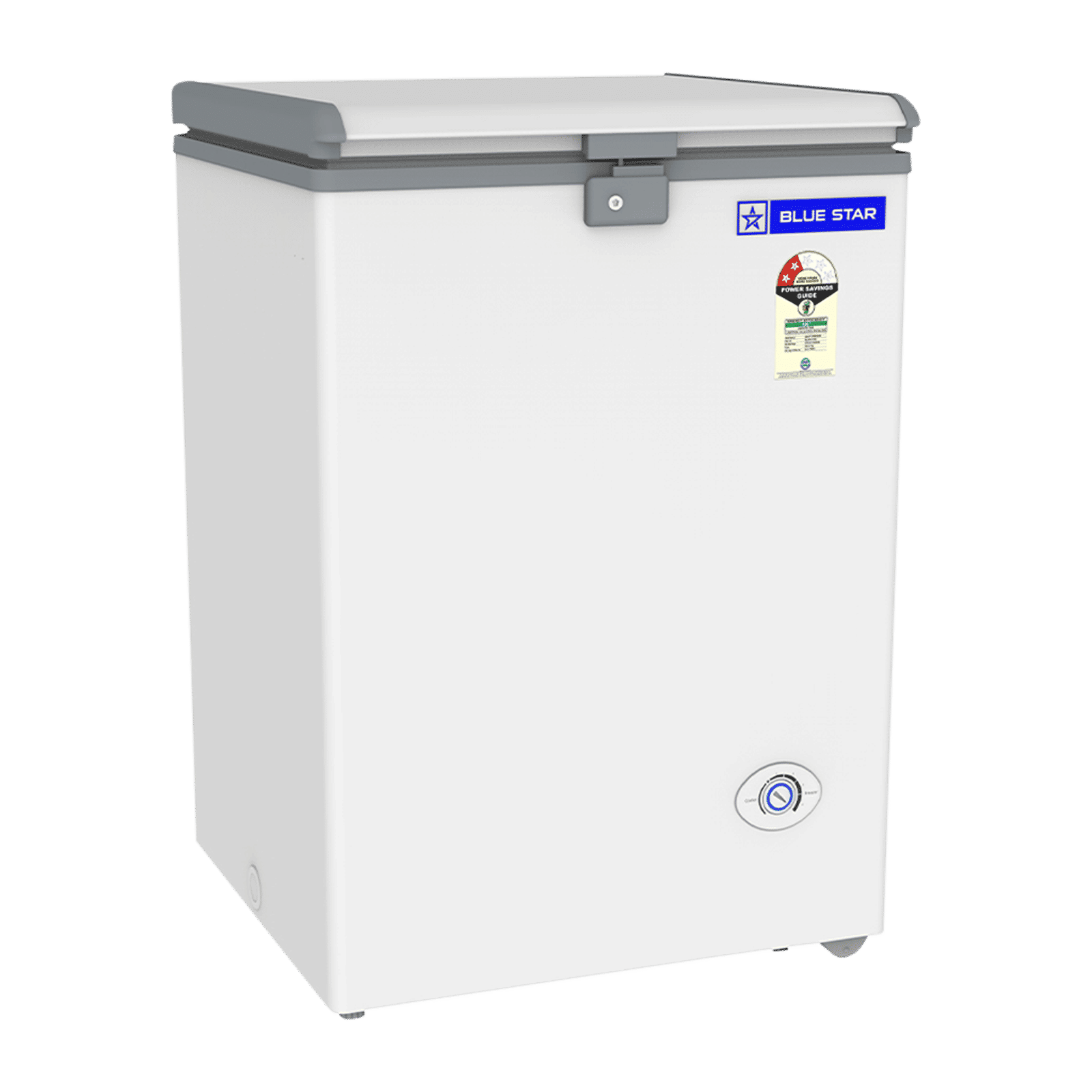 Blue Star N Series 99 Litres 2 Star Direct Cool Single Door Deep Freezer with Quadracool Technology (HT2-N130, White) Blue Star N Series 99 Litres 2 Star Direct Cool Single Door Deep Freezer with Quadracool Technology (HT2-N130, White)_5