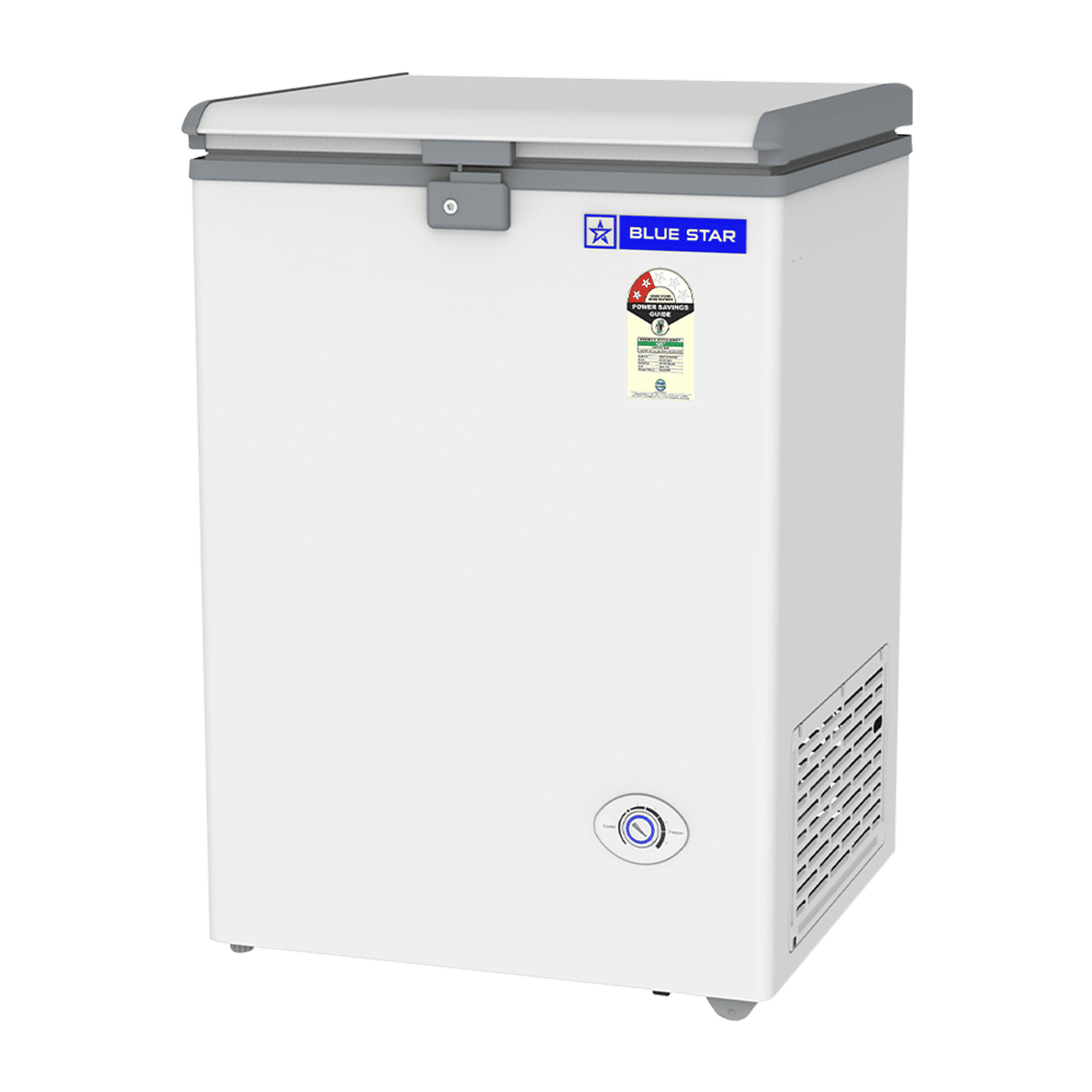 Blue Star N Series 99 Litres 2 Star Direct Cool Single Door Deep Freezer with Quadracool Technology (HT2-N130, White) Blue Star N Series 99 Litres 2 Star Direct Cool Single Door Deep Freezer with Quadracool Technology (HT2-N130, White)_6