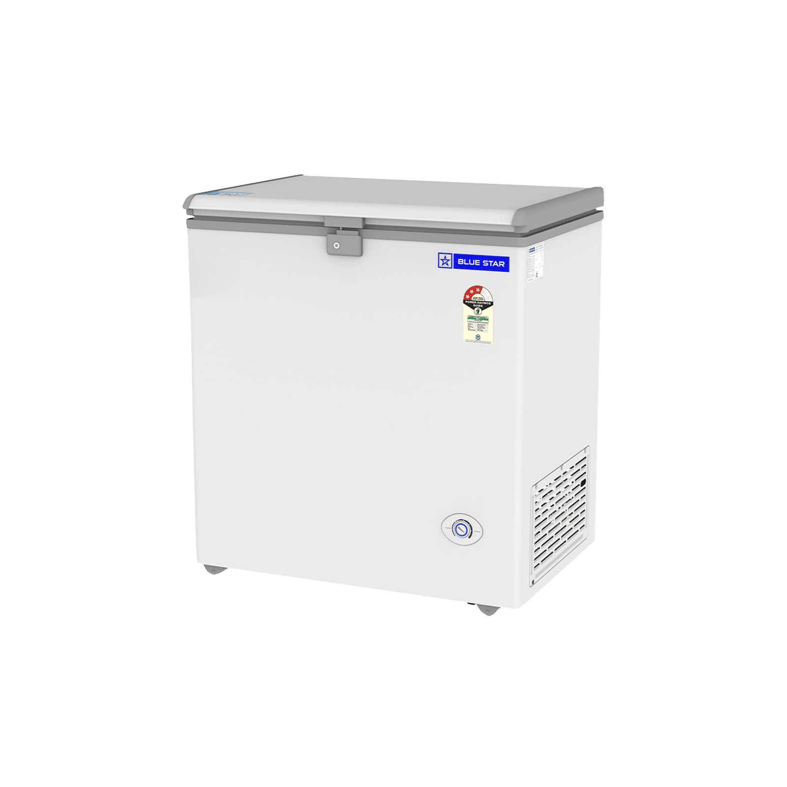 Blue Star N Series 150 Litres 3 Star Direct Cool Single Door Deep Freezer with Quadracool Technology (HT3-N180, White) Blue Star N Series 150 Litres 3 Star Direct Cool Single Door Deep Freezer with Quadracool Technology (HT3-N180, White)_5
