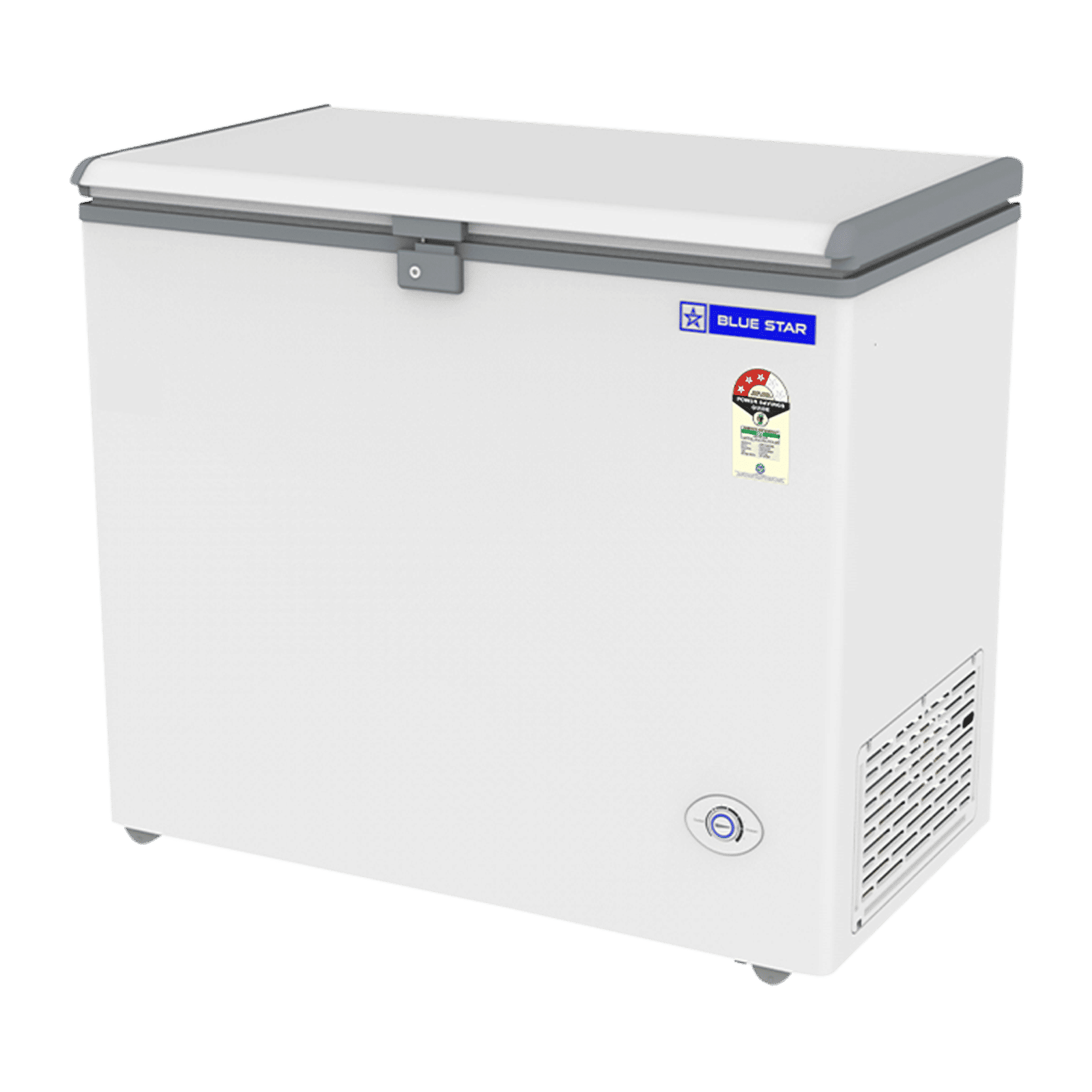 Blue Star N Series 201 Litres 3 Star Direct Cool Single Door Deep Freezer with Quadracool Technology (HT3-N230, White) Blue Star N Series 201 Litres 3 Star Direct Cool Single Door Deep Freezer with Quadracool Technology (HT3-N230, White)_5