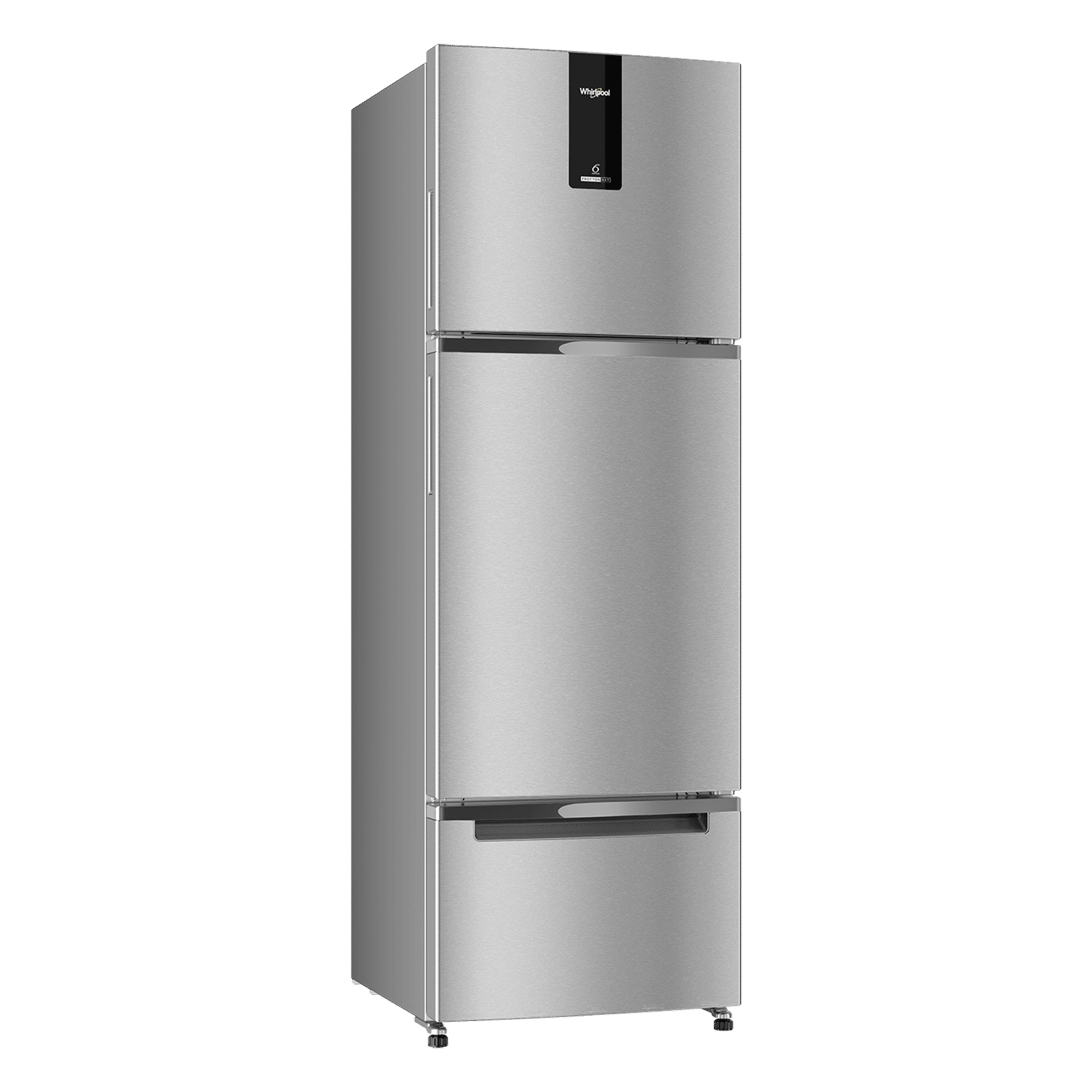 Whirlpool Protton Nxt 237 Litres 2 Star Frost Free Triple Door Convertible Refrigerator with Microblock Technology (22355, Silver) (2026 Model)_5