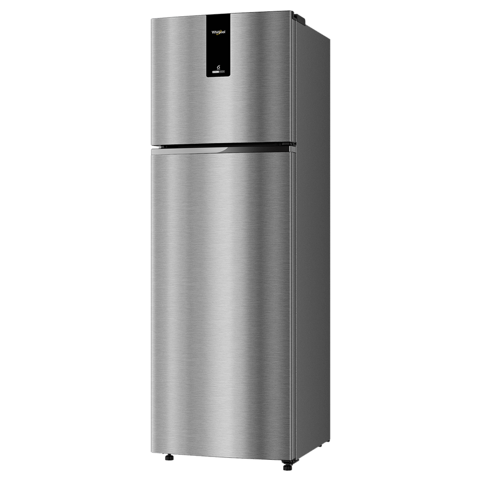 Whirlpool Intellifresh 308 Litres 2 Star Frost Free Double Door Convertible Refrigerator with Microblock Technology (22399, Illusia Steel) Whirlpool Intellifresh 308 Litres 2 Star Frost Free Double Door Convertible Refrigerator with Microblock Technology (22399, Illusia Steel)_5