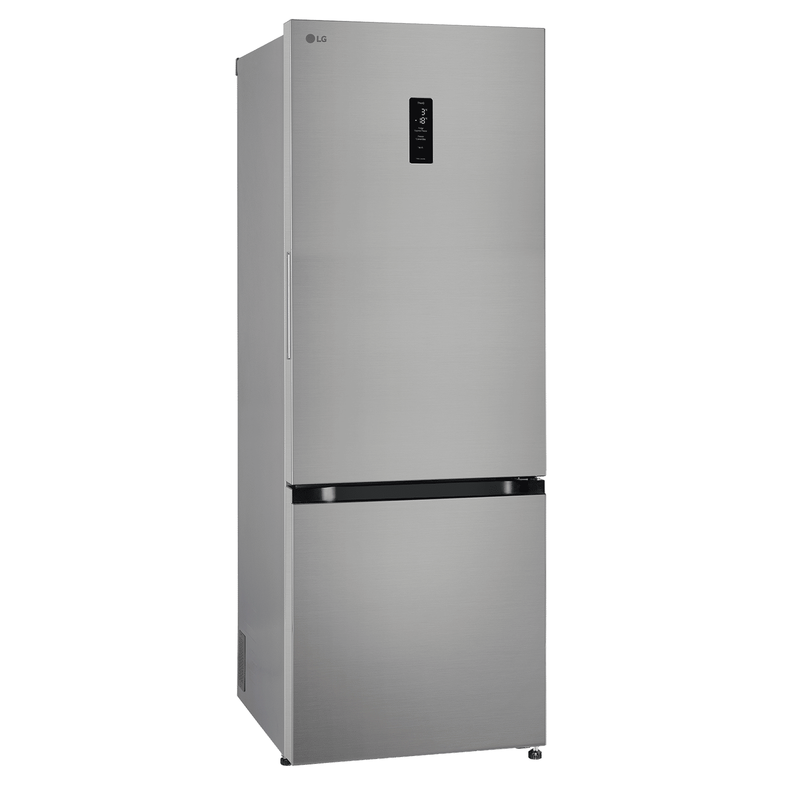 LG 340 Litres 2 Star Frost Free Double Door Smart Wifi Enabled Refrigerator with Smart Diagnosis (GLB3426BDPZ, Shiny Steel)_4