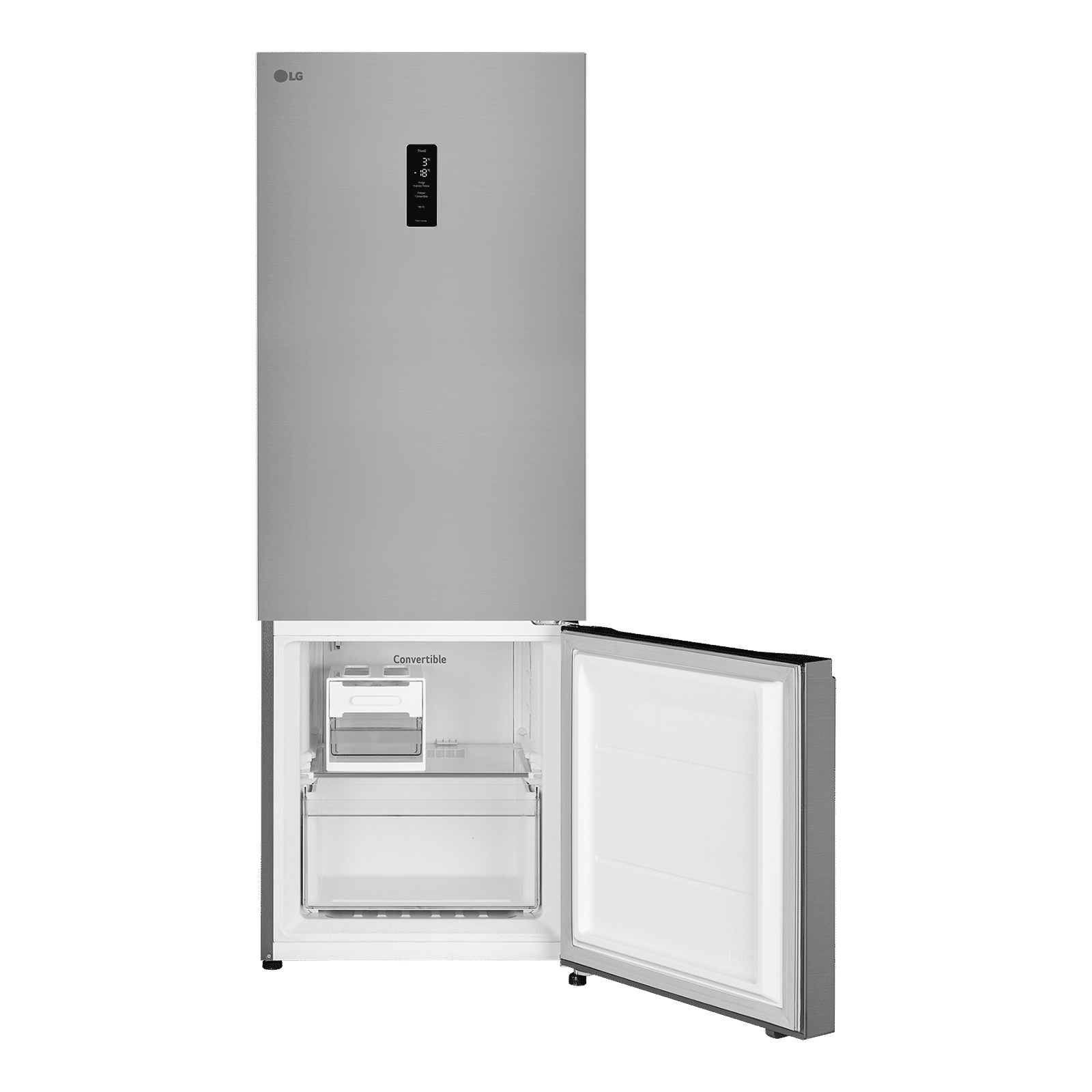 LG 340 Litres 2 Star Frost Free Double Door Smart Wifi Enabled Refrigerator with Smart Diagnosis (GLB3426BDPZ, Shiny Steel)_8
