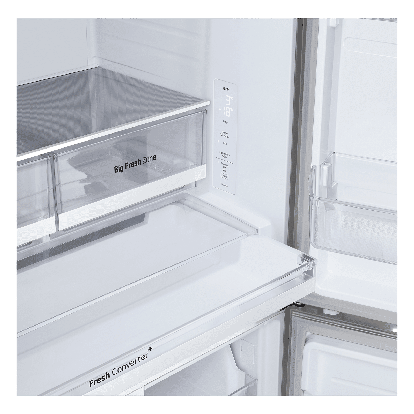 LG 574 Litres 3 Star Frost Free Side by Side Refrigerator with Smart Diagnosis (GVB23FFLMB, Prime Silver) (2026 Model)_14