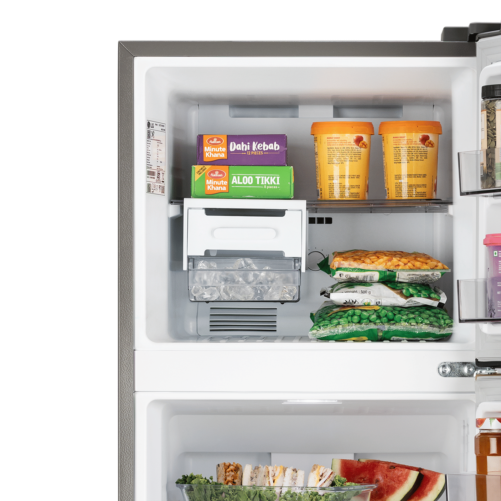 LG 225 Litres 1 Star Frost Free Double Door Refrigerator with Express Freeze (GLT2216WYPZ, Shiny Steel) (2026 Model) LG 225 Litres 1 Star Frost Free Double Door Refrigerator with Express Freeze (GLT2216WYPZ, Shiny Steel) (2026 Model)_11