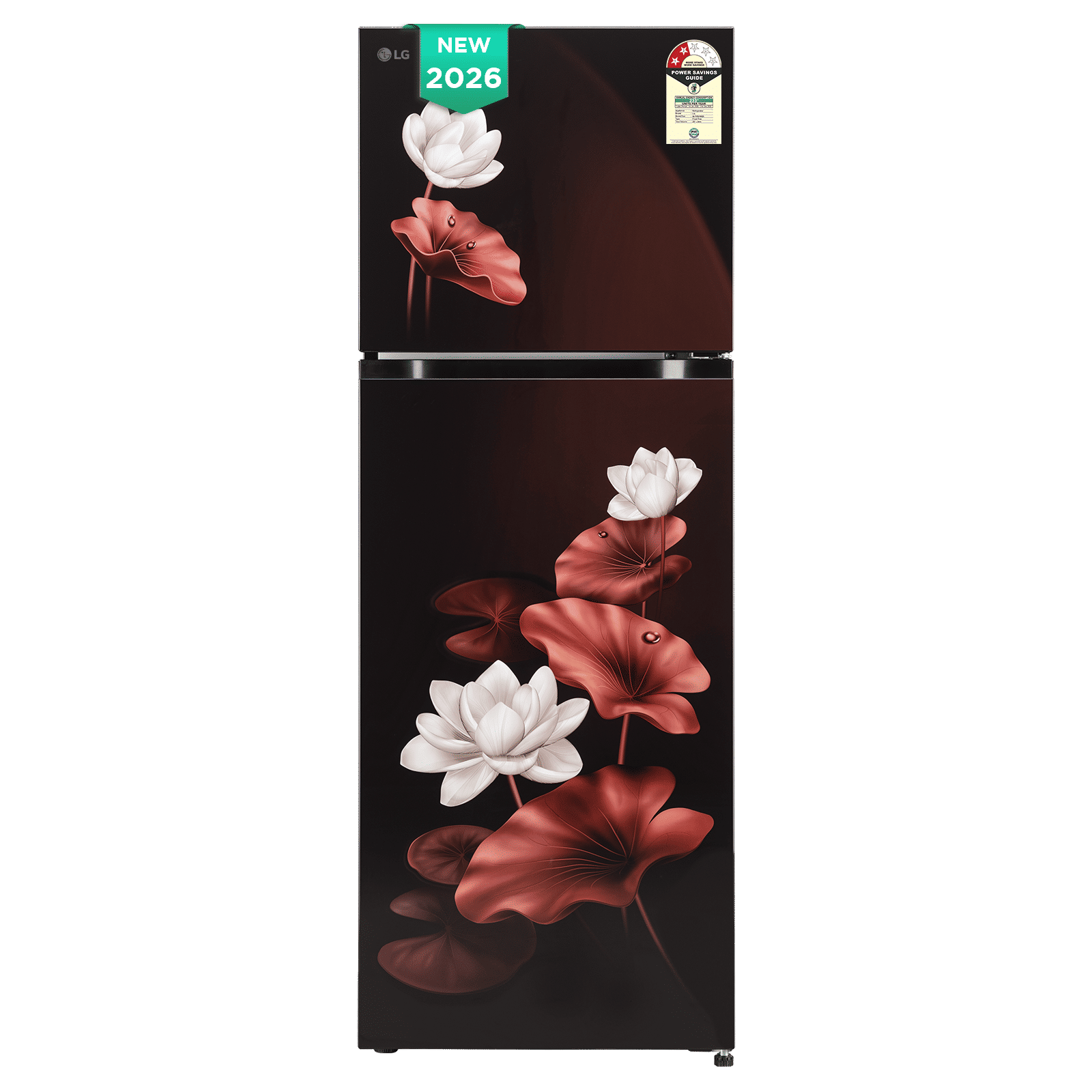 LG 251 Litres 2 Star Frost Free Double Door Convertible Refrigerator with Express Freeze (GLT2526XWSL, Scarlet Lotus) (2026 Model) LG 251 Litres 2 Star Frost Free Double Door Convertible Refrigerator with Express Freeze (GLT2526XWSL, Scarlet Lotus) (2026 Model)_1