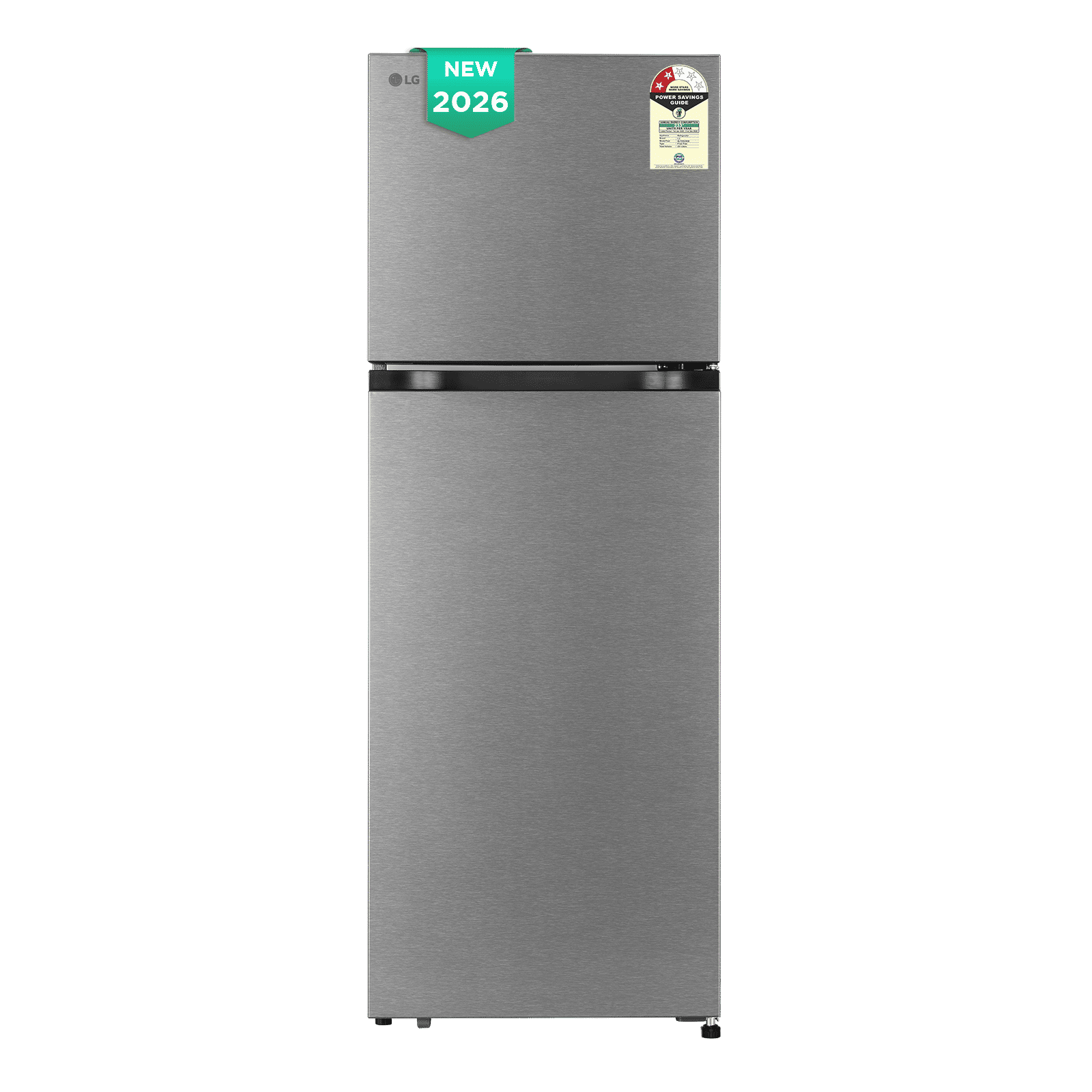 LG 251 Litres 2 Star Frost Free Double Door Refrigerator with Inverter Compressor (GLT2526WWDS, Dazzle Steel) (2026 Model) LG 251 Litres 2 Star Frost Free Double Door Refrigerator with Inverter Compressor (GLT2526WWDS, Dazzle Steel) (2026 Model)_1