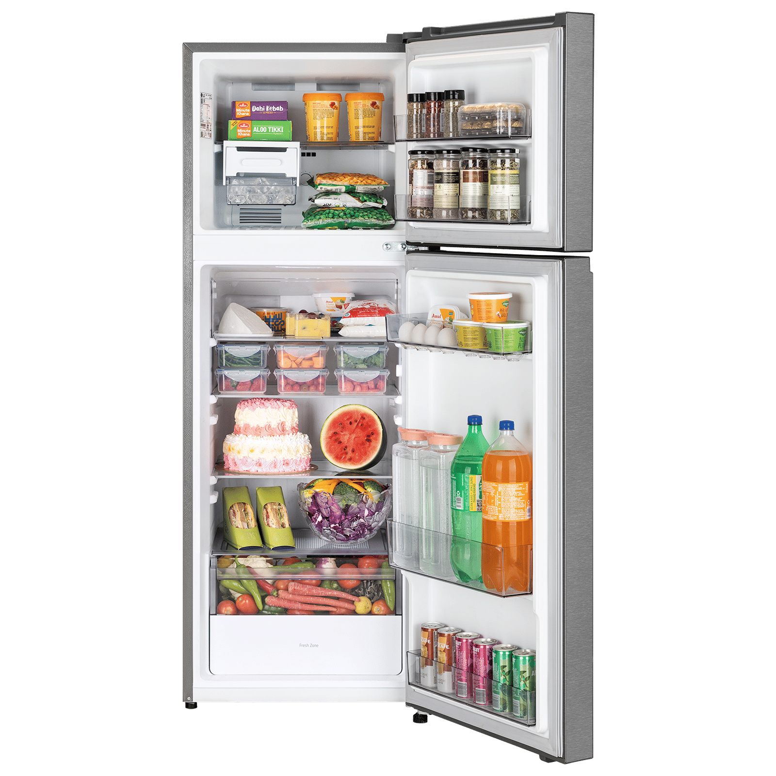 LG 251 Litres 2 Star Frost Free Double Door Refrigerator with Inverter Compressor (GLT2526WWDS, Dazzle Steel) (2026 Model) LG 251 Litres 2 Star Frost Free Double Door Refrigerator with Inverter Compressor (GLT2526WWDS, Dazzle Steel) (2026 Model)_13