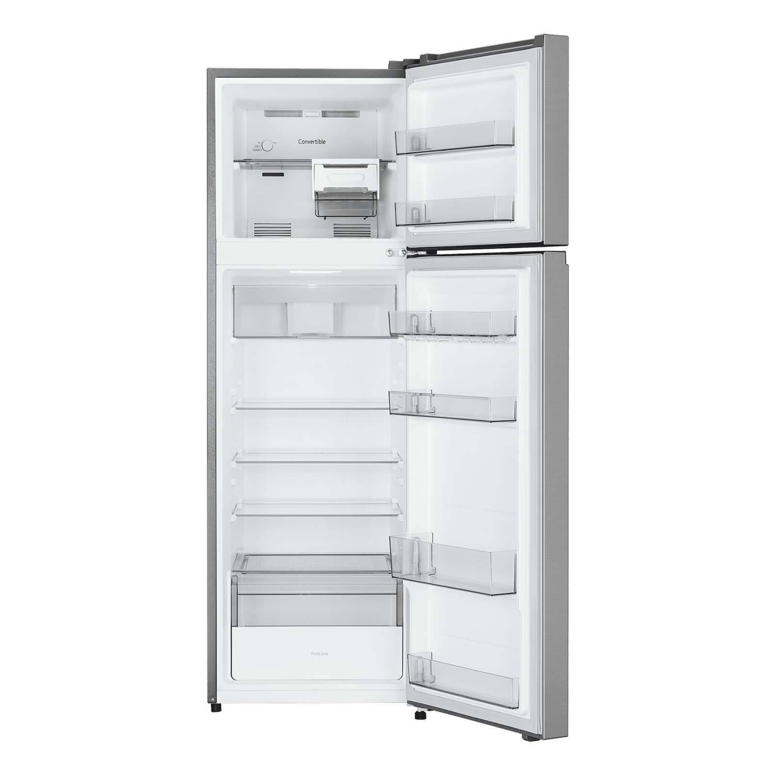 LG 276 Litres 2 Star Frost Free Double Door Convertible Refrigerator with Lower Door Basket (GLT2826XWPZ, Shiny Steel) (2026 Model)_11