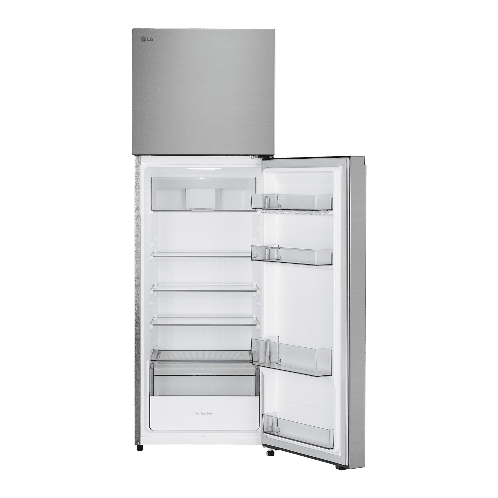 LG 276 Litres 2 Star Frost Free Double Door Convertible Refrigerator with Lower Door Basket (GLT2826XWPZ, Shiny Steel) (2026 Model)_8