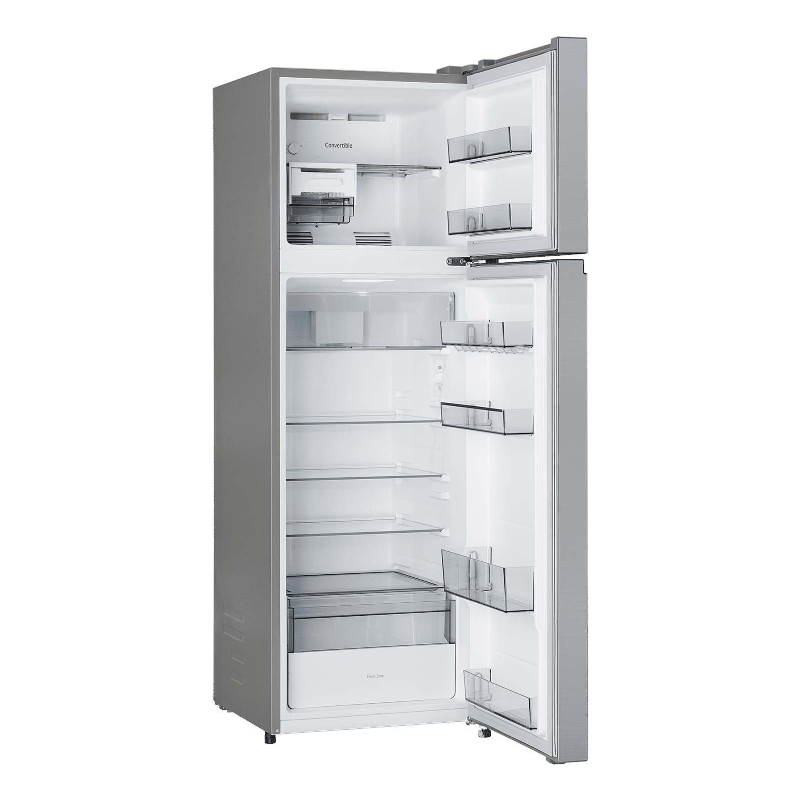 LG 276 Litres 2 Star Frost Free Double Door Convertible Refrigerator with Lower Door Basket (GLT2826XWPZ, Shiny Steel) (2026 Model)_10