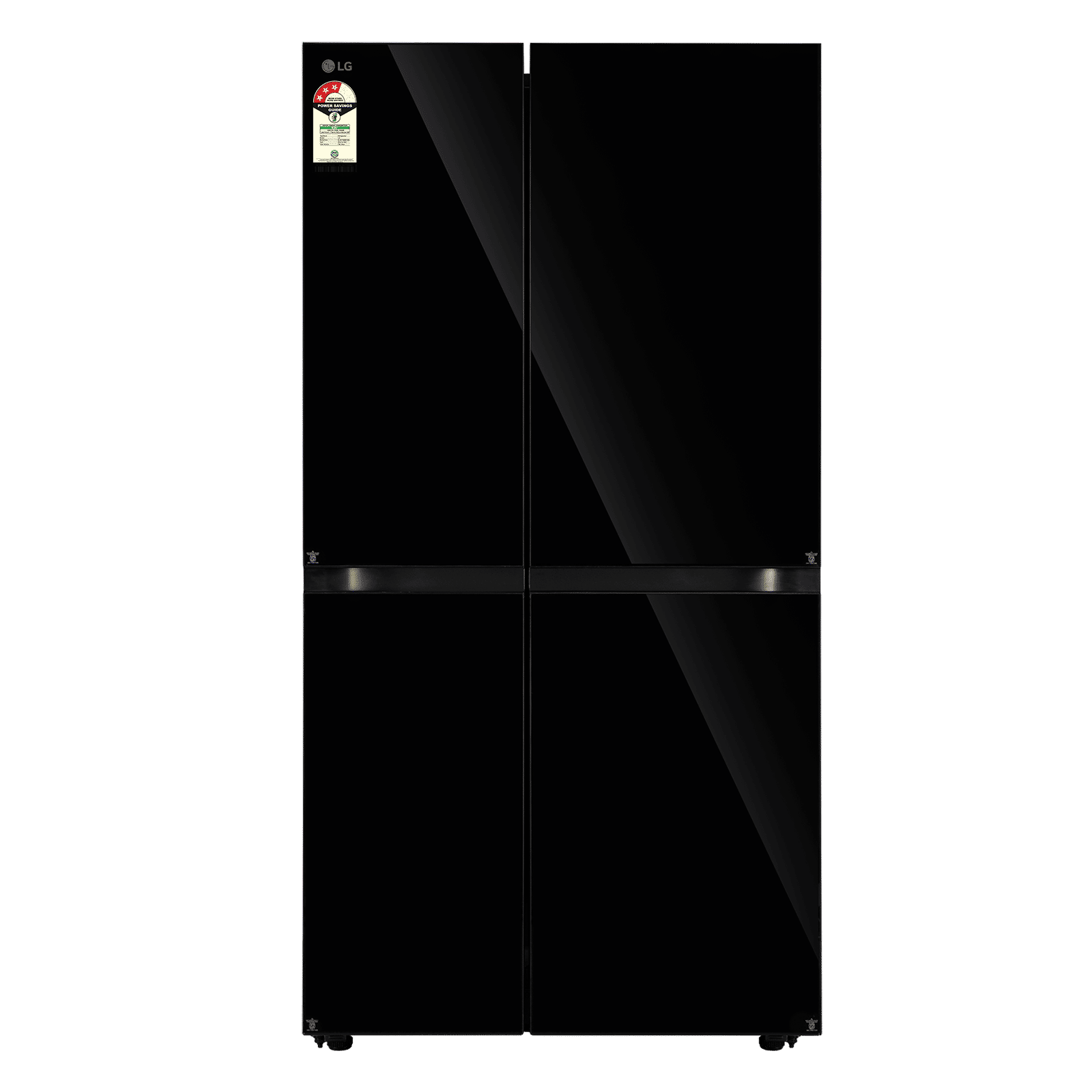 LG B277 790 Litres 3 Star Frost Free Side by Side Refrigerator with Auto Smart Connect (GL-B277HBM3, Black Mirror) LG B277 790 Litres 3 Star Frost Free Side by Side Refrigerator with Auto Smart Connect (GL-B277HBM3, Black Mirror)_1
