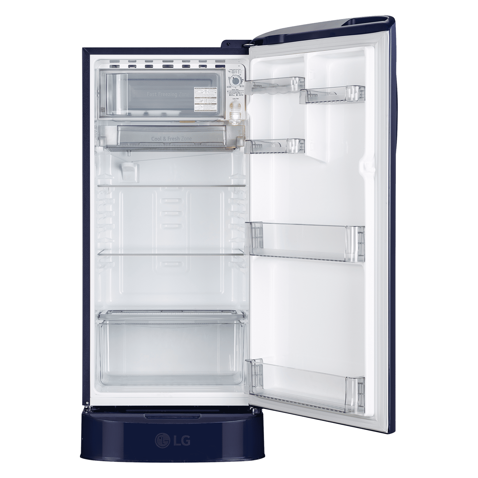 LG 185 Litres 5 Star Direct Cool Single Door Refrigerator with Anti Bacterial Gasket (GLD1956ZARG, Royal Glory) LG 185 Litres 5 Star Direct Cool Single Door Refrigerator with Anti Bacterial Gasket (GLD1956ZARG, Royal Glory)_11