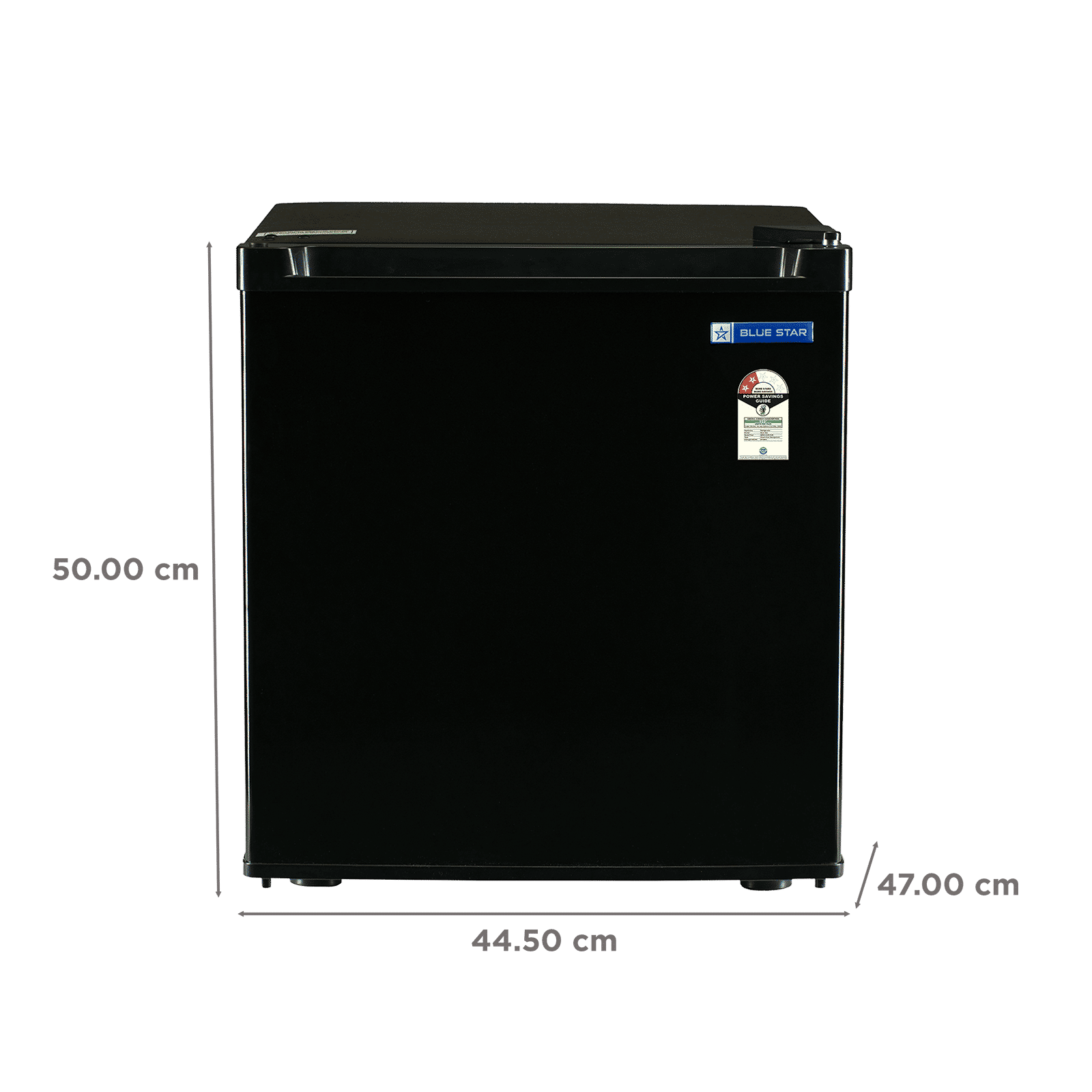 Blue Star G Series 45 Litres 2 Star Direct Cool Single Door Mini Refrigerator with Reversible Door (MR60-2GB, Black)_2