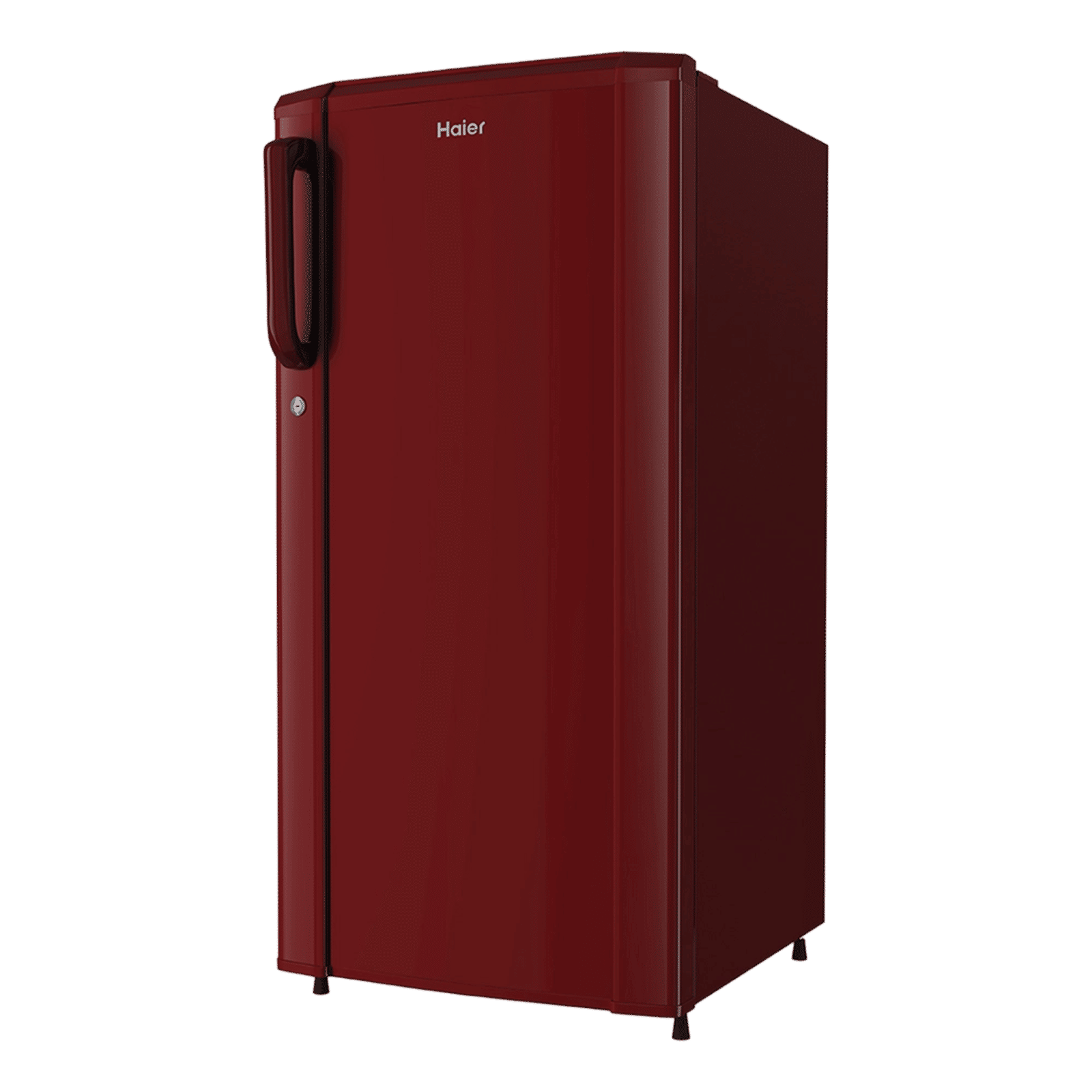 Haier HRD 165 Litres 1 Star Direct Cool Single Door Refrigerator with Diamond Edge Freezing Technology (HRD-1851BBRA-P, Red Mono) Haier HRD 165 Litres 1 Star Direct Cool Single Door Refrigerator with Diamond Edge Freezing Technology (HRD-1851BBRA-P, Red Mono)_4