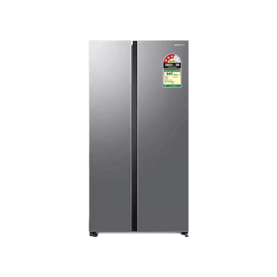 Samsung 653 Litres 3 Star Frost Free Side by Side Refrigerator with Twin Cooling Plus (RS76CG8103S9, Refined Inox)