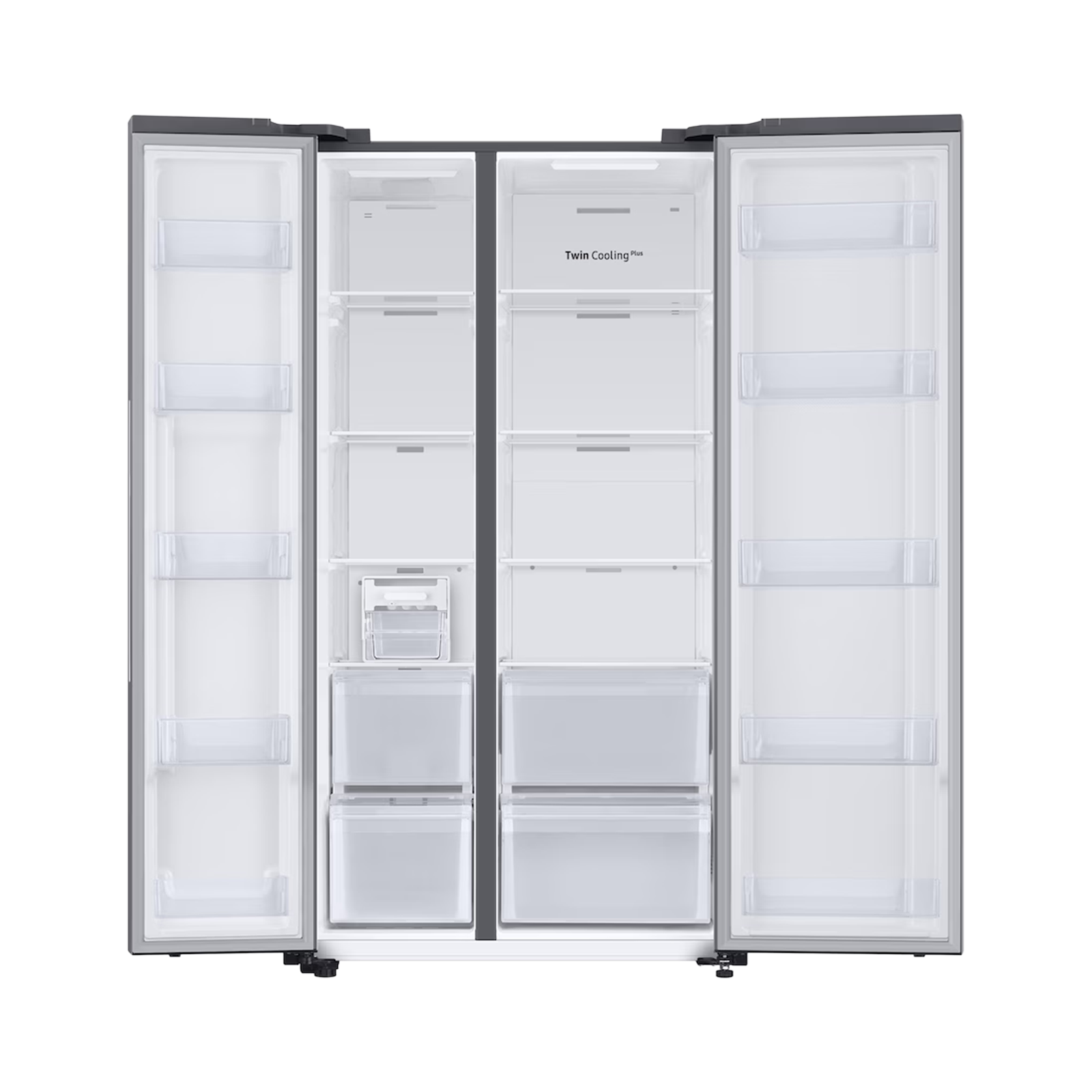 Samsung 653 Litres 3 Star Frost Free Side by Side Refrigerator with Twin Cooling Plus (RS76CG8103S9, Refined Inox)_5