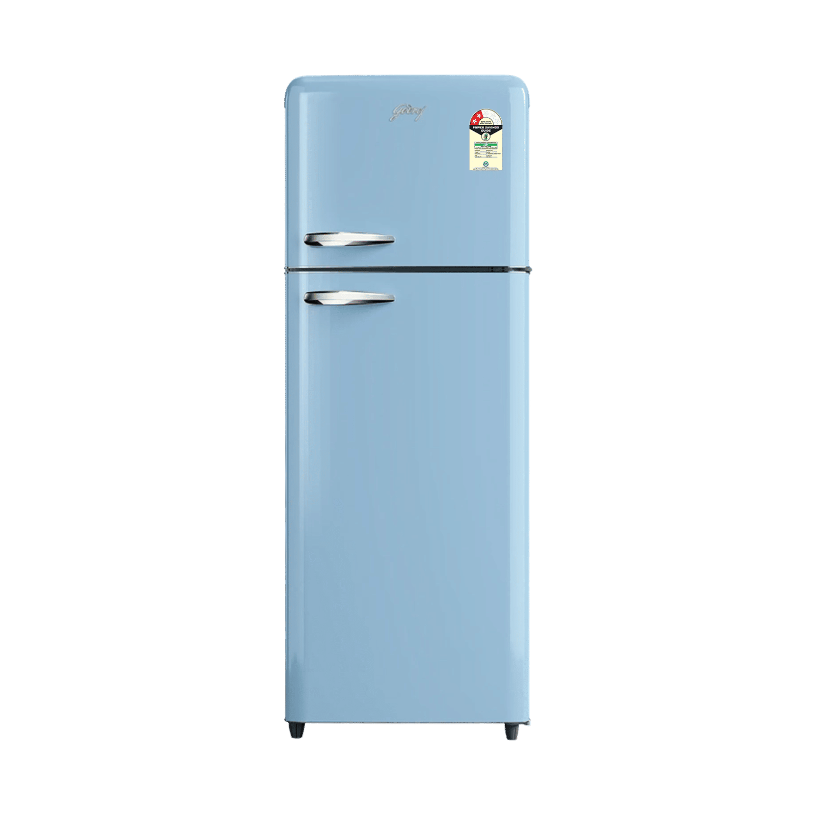 Godrej Eon Inspire 330 Litres 2 Star Frost Free Double Door Convertible Refrigerator with Nano Shield Technology (RT EON 366BNHCIT IC, Icy Blue)_1