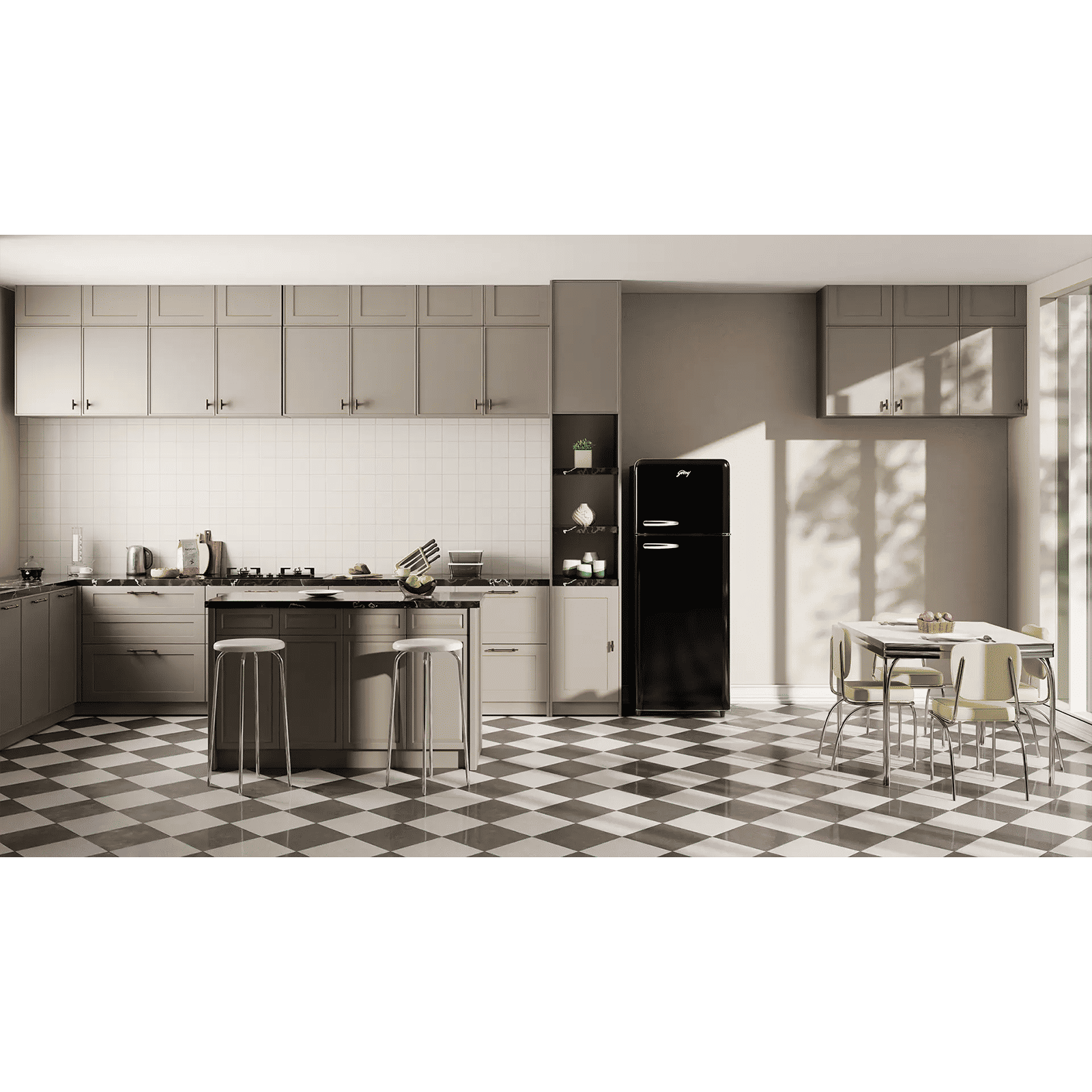 Godrej Eon Inspire 308 Litres 2 Star Frost Free Double Door Convertible Refrigerator with Nano Shield Technology (RT EON 346BNHCIT PA, Piano Black) Godrej Eon Inspire 308 Litres 2 Star Frost Free Double Door Convertible Refrigerator with Nano Shield Technology (RT EON 346BNHCIT PA, Piano Black)_7