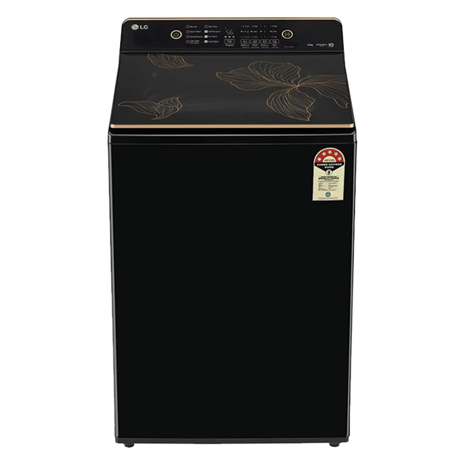LG 9 kg 5 Star Fully Automatic Top Load Washing Machine (Essential, T90KMOB1Z, ProShield Motor, Onyx Black)_1
