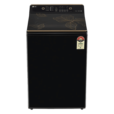 LG 9 kg 5 Star Fully Automatic Top Load Washing Machine (Essential, T90KMOB1Z, ProShield Motor, Onyx Black)