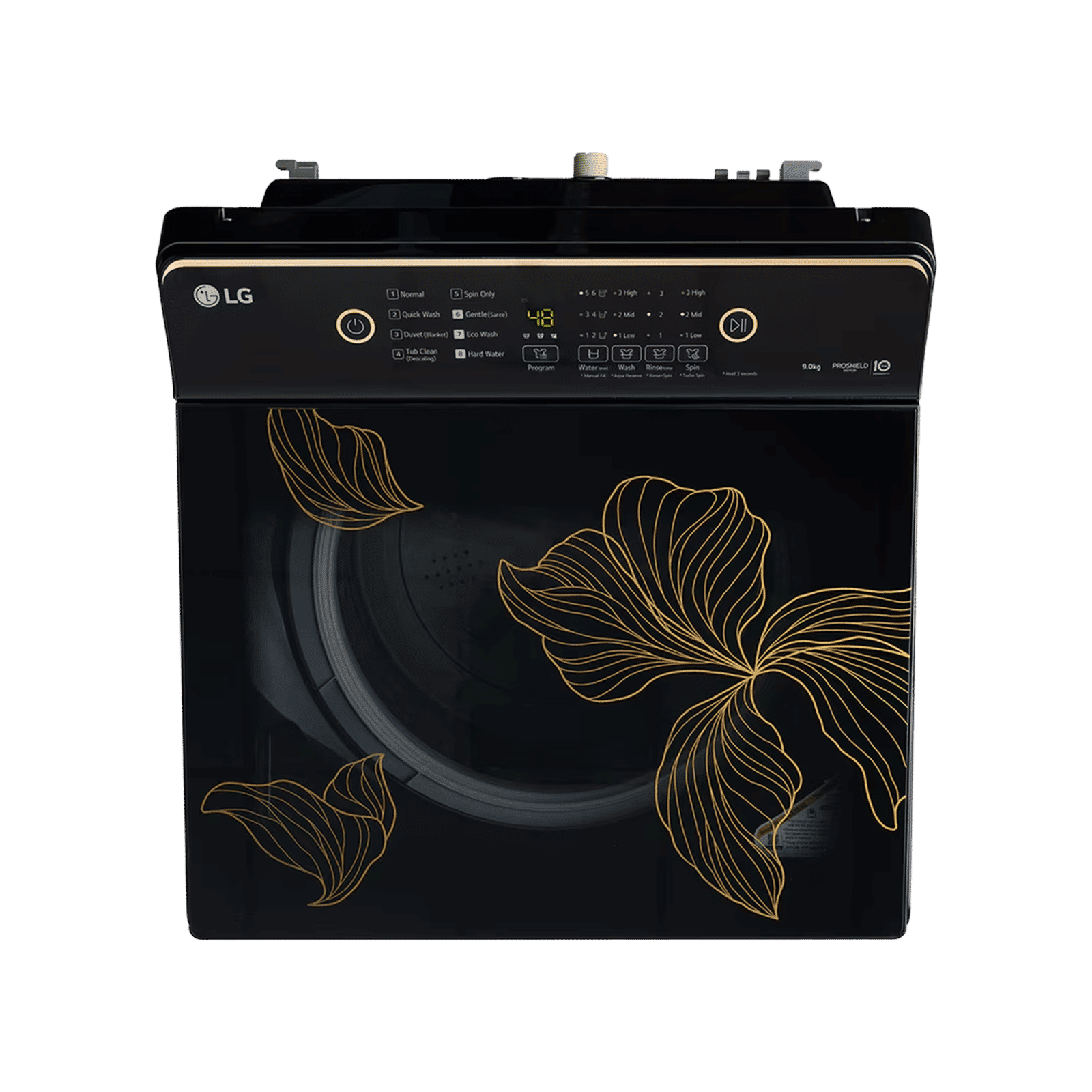 LG 9 kg 5 Star Fully Automatic Top Load Washing Machine (Essential, T90KMOB1Z, ProShield Motor, Onyx Black)_6