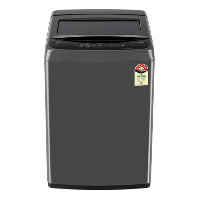 LG 7.5 kg 5 Star Inverter Fully Automatic Top Load Washing Machine (VBT, T75VBMB1Z, Smart Inverter Technology, Middle Black)