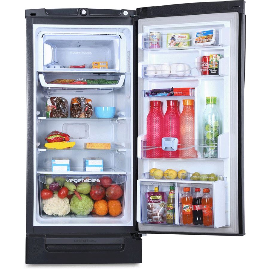Godrej 190 L 5 Star Direct Cool Single Door Inverter Refrigerator (RD EPRO 205 TAI 5.2, Pearl Black) Godrej 190 L 5 Star Direct Cool Single Door Inverter Refrigerator (RD EPRO 205 TAI 5.2, Pearl Black)_3