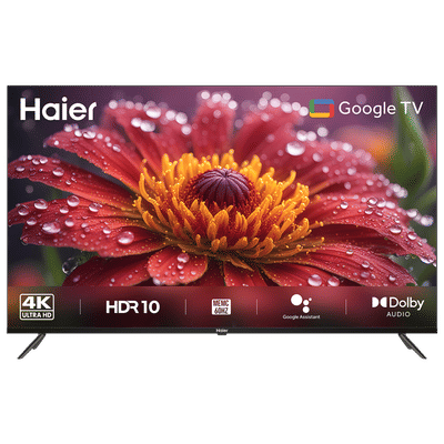 Haier 80 cm (32 inch) Full HD Plus QLED Smart Google TV with Google Assistant (2025 model)
