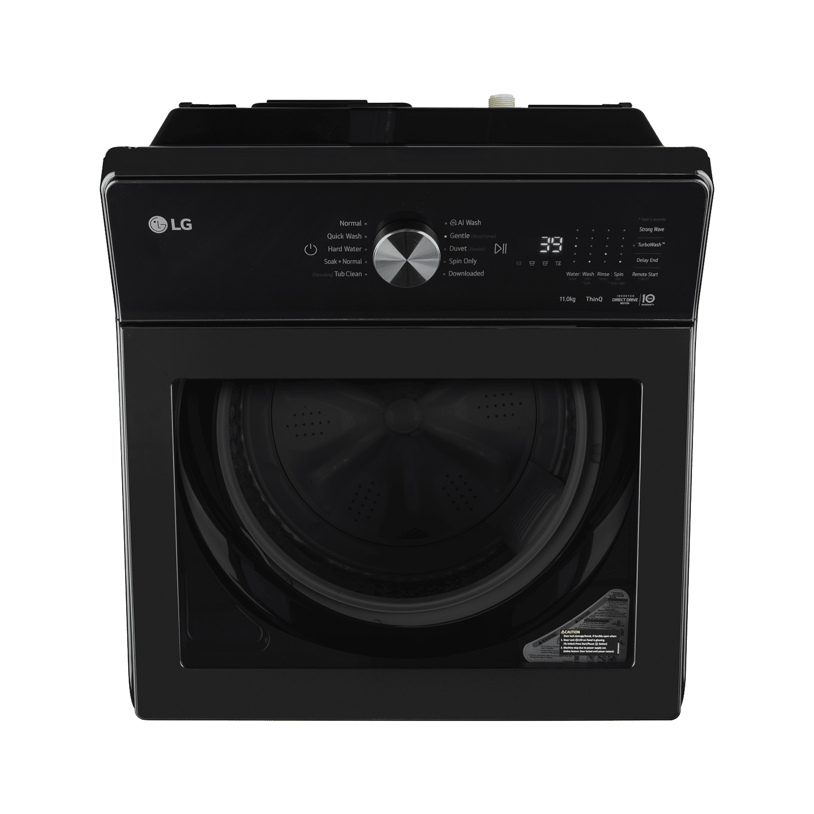 LG 11 kg 5 Star Wi-Fi Inverter Fully Automatic Top Load Washing Machine (TX Series, TX311NWO, AI Direct Drive, Onyx Black)_11