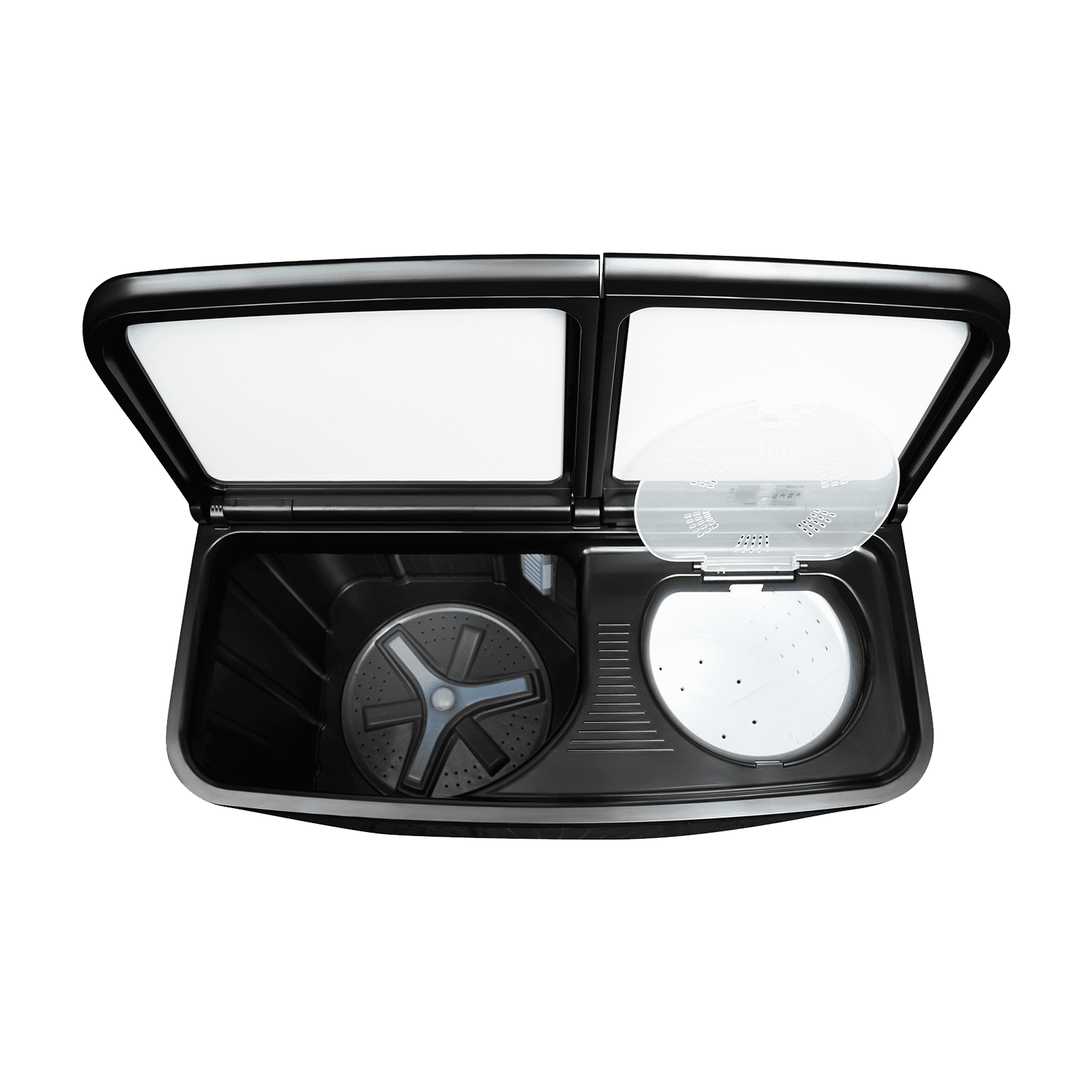 Haier 9 kg 5 Star Semi Automatic Washing Machine with Softfall Techonology (178, HTW90-178FLN, Black) Haier 9 kg 5 Star Semi Automatic Washing Machine with Softfall Techonology (178, HTW90-178FLN, Black)_11