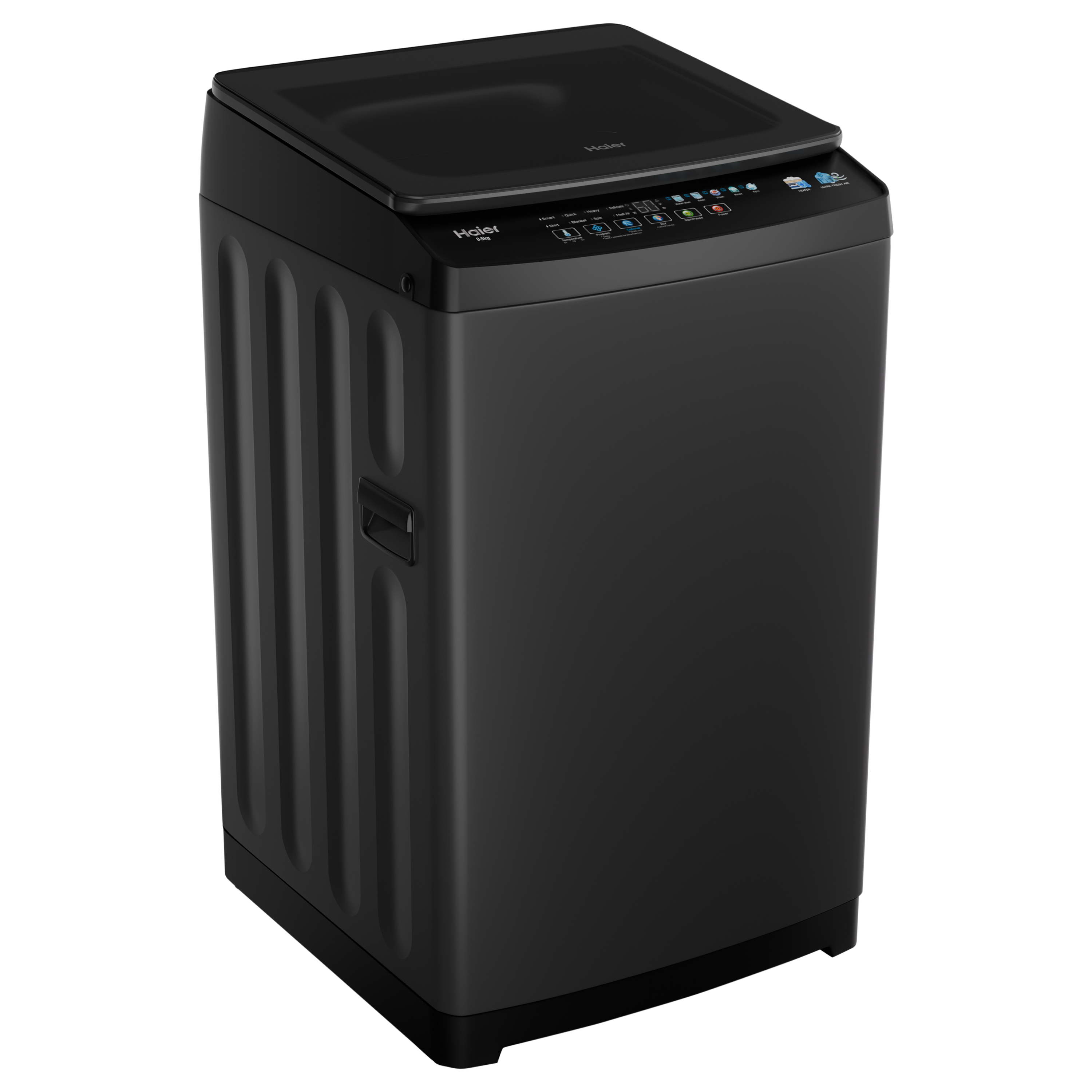 Haier 8.5 kg 5 Star Fully Automatic Top Load Washing Machine (326, HWM85-H326BK, Auto Restart, Black)_5