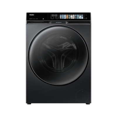 Haier 12/7 kg 5 Star Wi-Fi Inverter Fully Automatic Front Load Washer Dryer (F11, HWD120-DM14F11BKU1, Direct Motion Motor, Black)