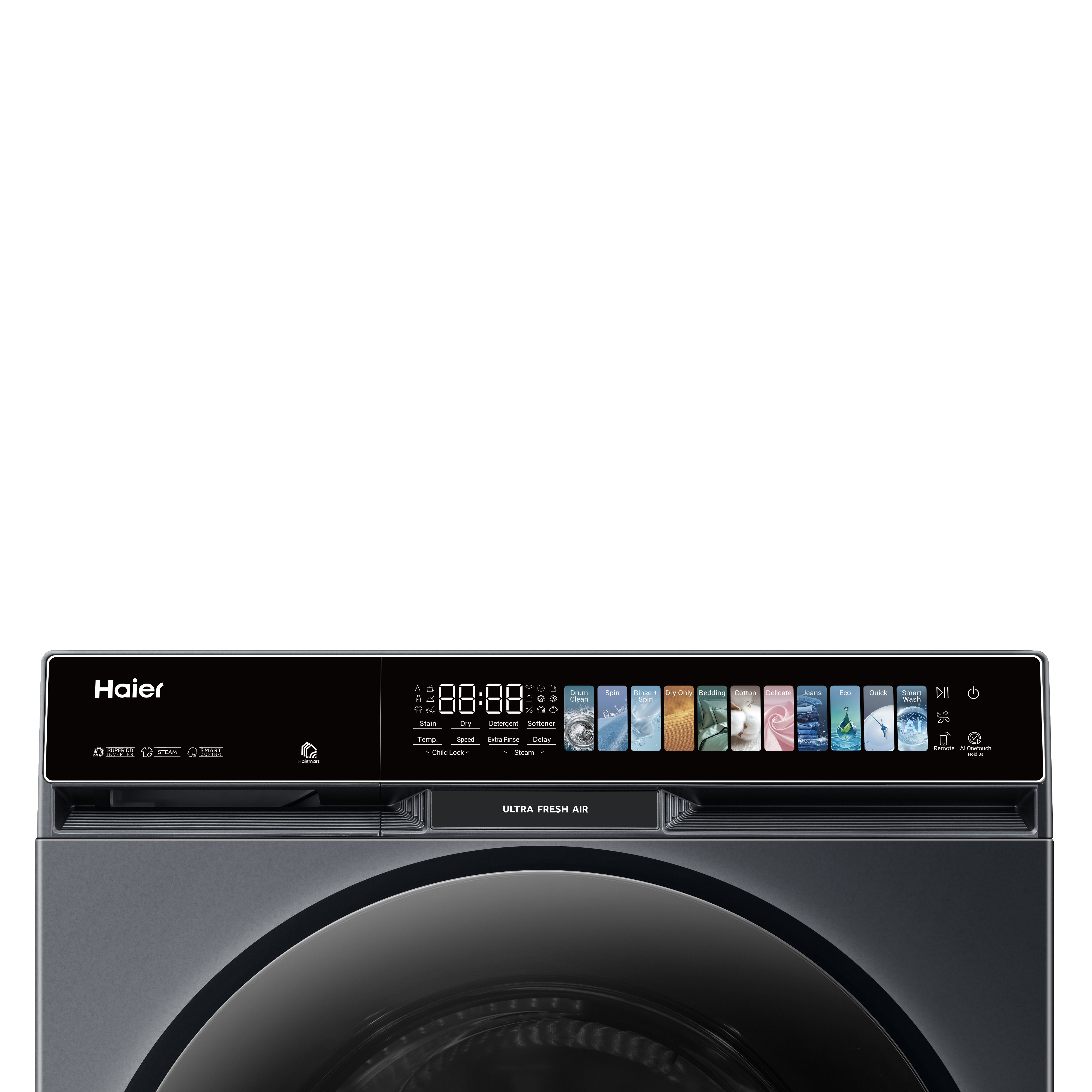 Haier 12/7 kg 5 Star Wi-Fi Inverter Fully Automatic Front Load Washer Dryer (F11, HWD120-DM14F11BKU1, Direct Motion Motor, Black)_10