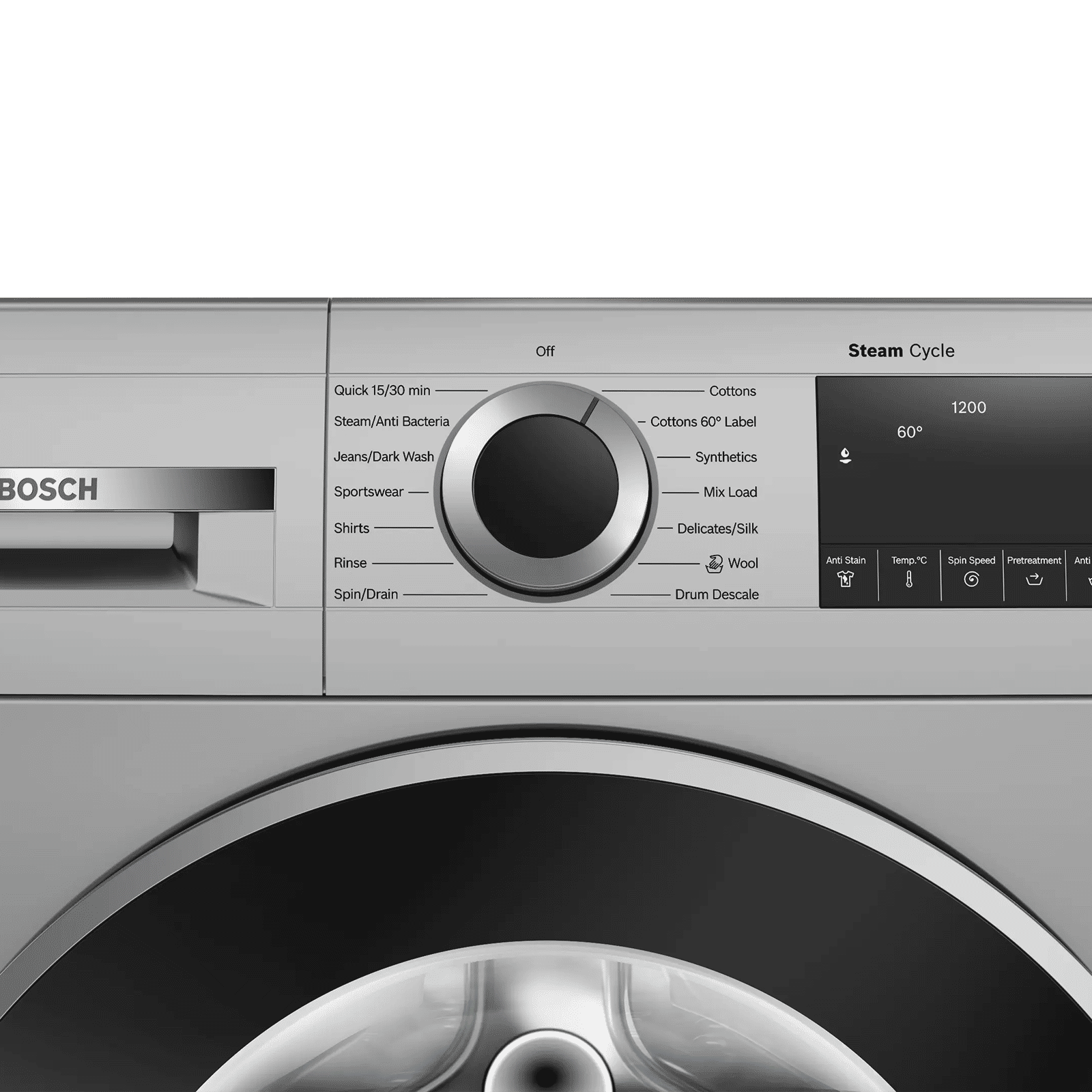 Bosch 9 kg 5 Star Fully Automatic Front Load Washing Machine (Series 6, WGA1420SIN, Eco Silence Drive, Graphite) Bosch 9 kg 5 Star Fully Automatic Front Load Washing Machine (Series 6, WGA1420SIN, Eco Silence Drive, Graphite)_5