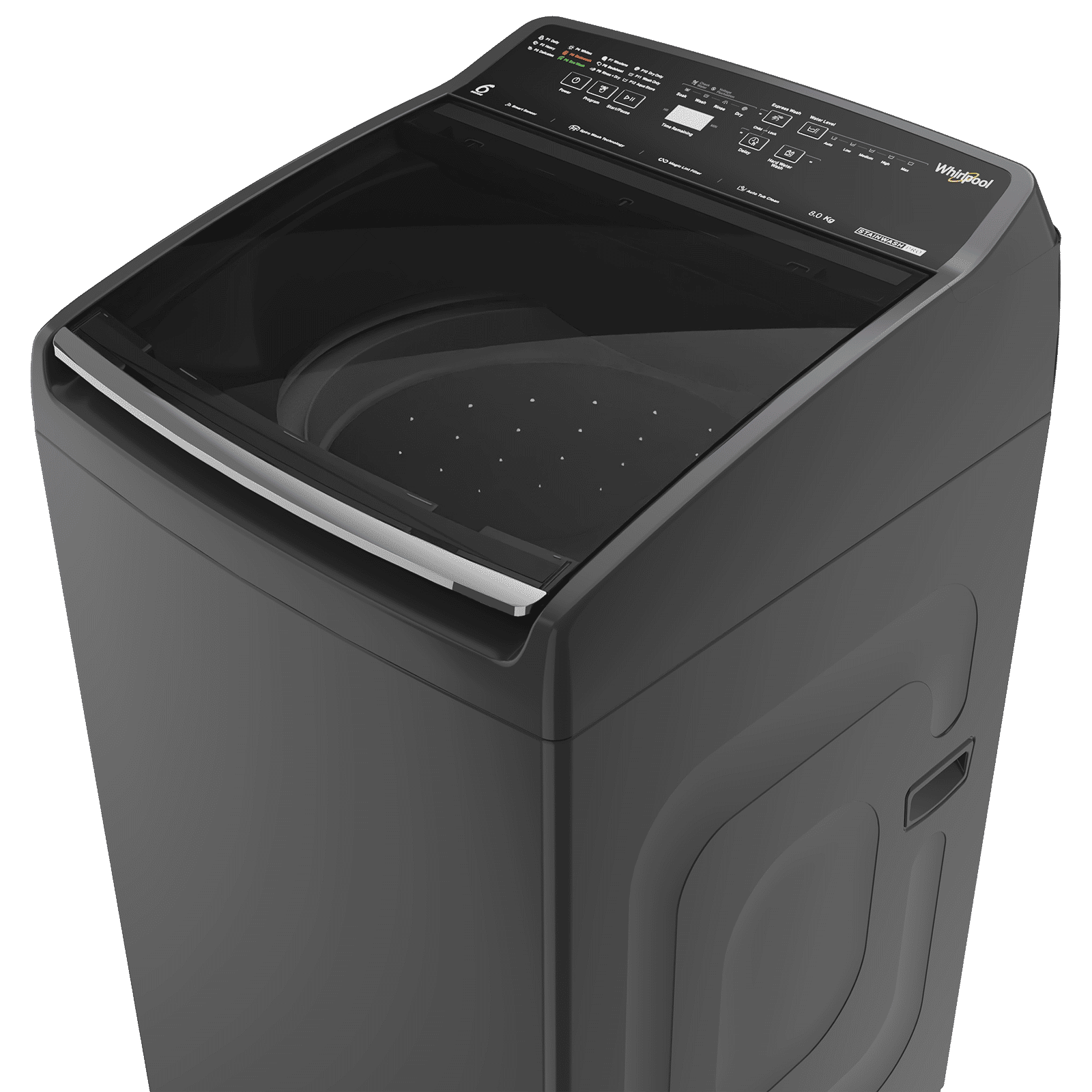 Whirlpool 8 kg 5 Star Fully Automatic Top Load Washing Machine (Stainwash Pro, 31692, 6th Sense Technology, Grey) Whirlpool 8 kg 5 Star Fully Automatic Top Load Washing Machine (Stainwash Pro, 31692, 6th Sense Technology, Grey)_7