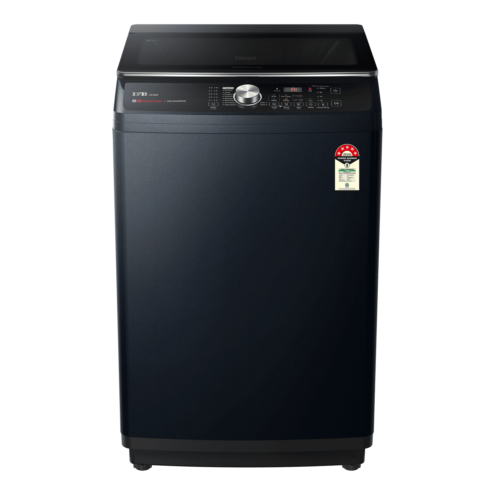 IFB 10 Kg 5 Star Inverter Fully Automatic Top Load Washing Machine (DeepClean, TL100RB2SID, Power Steam With In Built Heater, Royal Blue)_1
