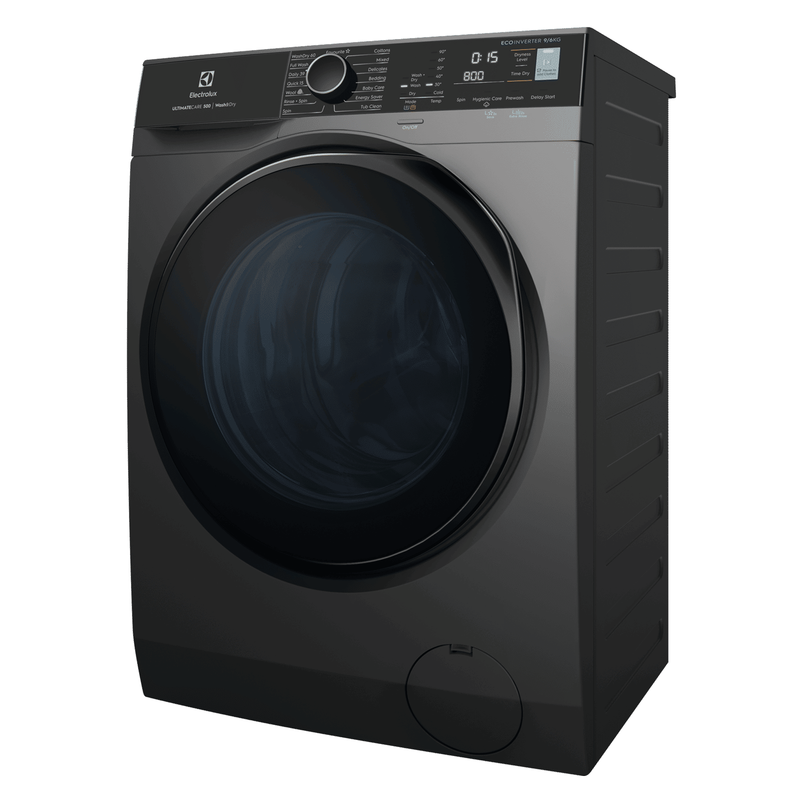 Electrolux 9 kg Fully Automatic Front Load Washer Dryer (UltimateCare 500, EWW9024P5SB, UltraMix Technology, Dark Silver) Electrolux 9 kg Fully Automatic Front Load Washer Dryer (UltimateCare 500, EWW9024P5SB, UltraMix Technology, Dark Silver)_2