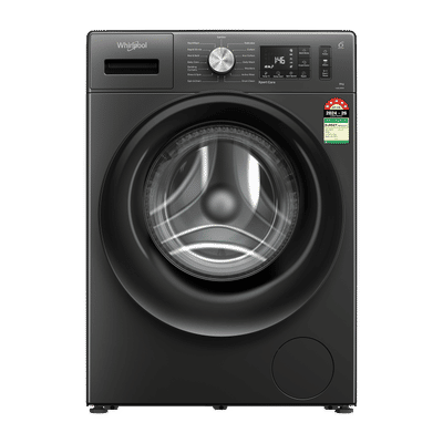 Whirlpool 8 kg 5 Star Fully Automatic Front Load Washing Machine (Xpert Care, 33059, Steam Wash Technology, Midnight Grey)