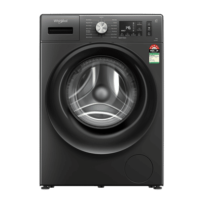 Whirlpool 9 kg 5 Star Fully Automatic Front Load Washing Machine (Xpert Care, 33058, Steam Wash Technology, Midnight Grey)